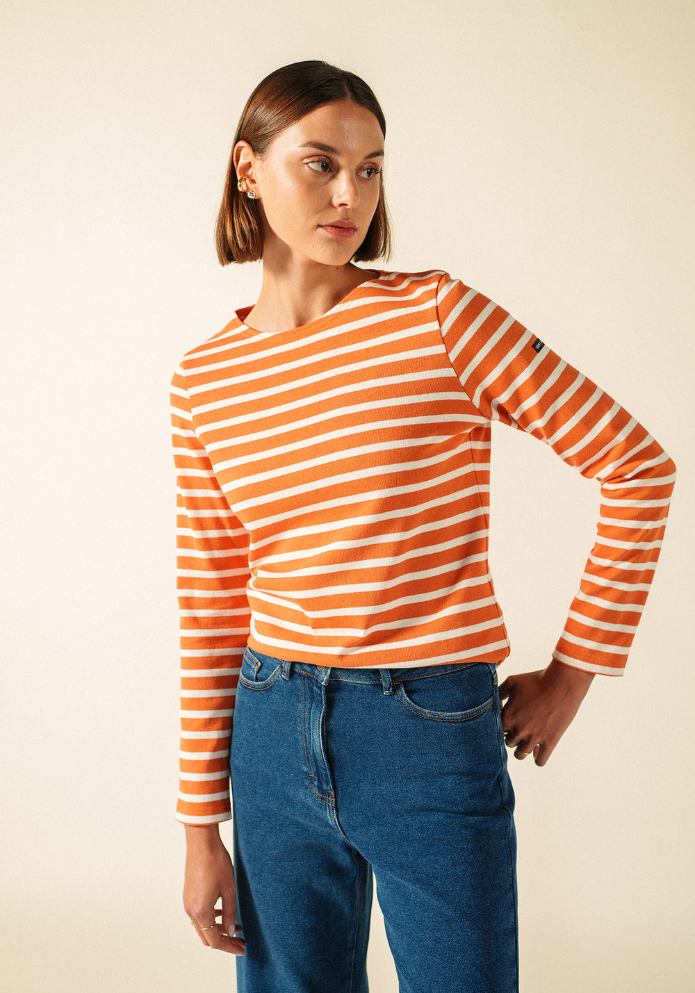 Méridame Breton shirt (CONFIT/ECUME)
