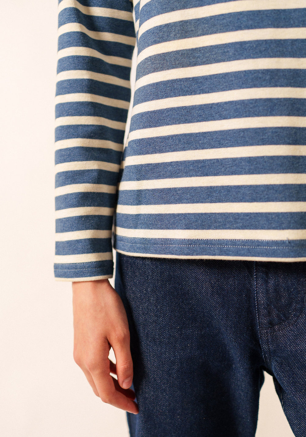 Méridame Breton shirt (JEAN/CHANVRE)