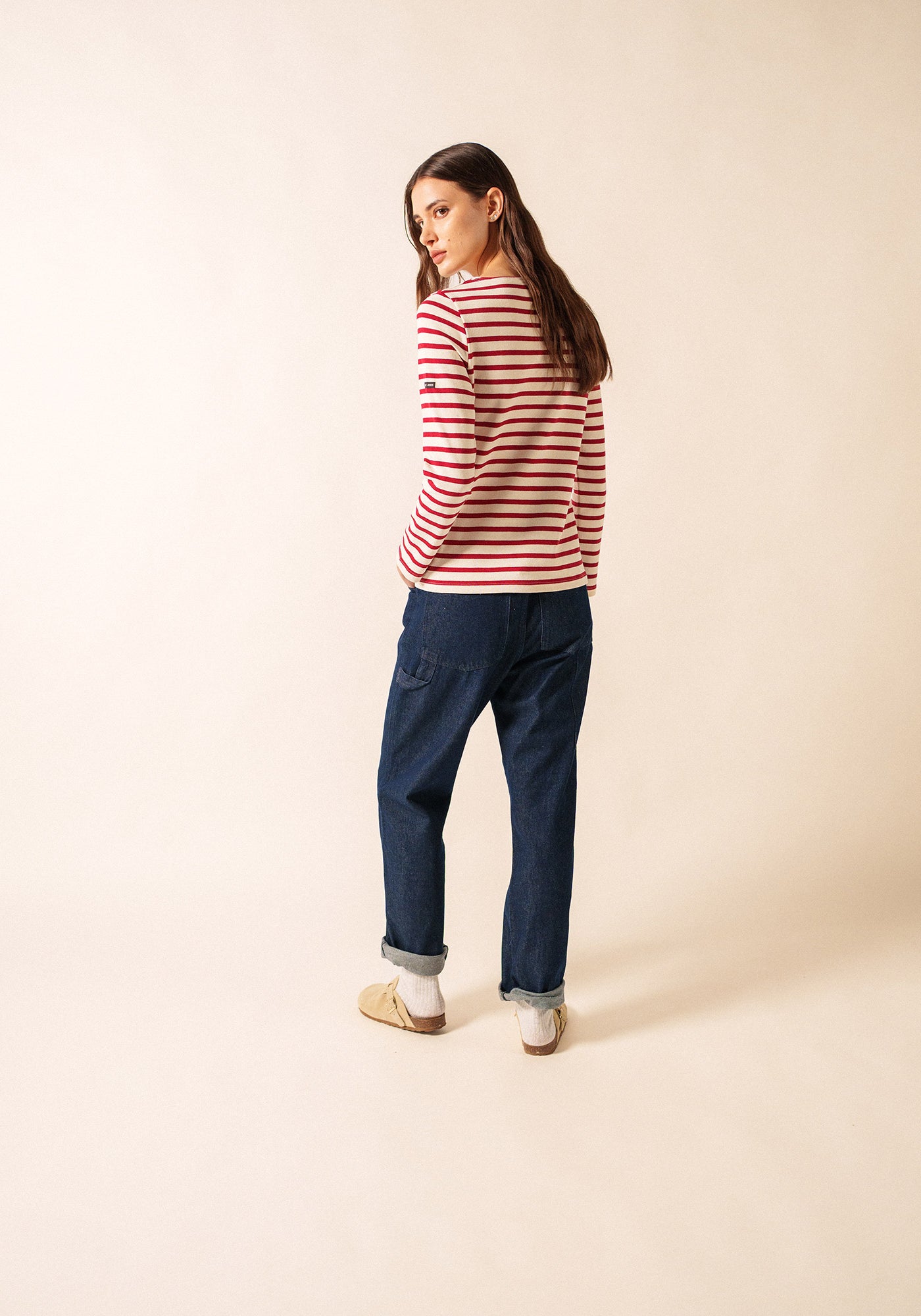 Méridame Breton shirt (ECRU/PERSAN)