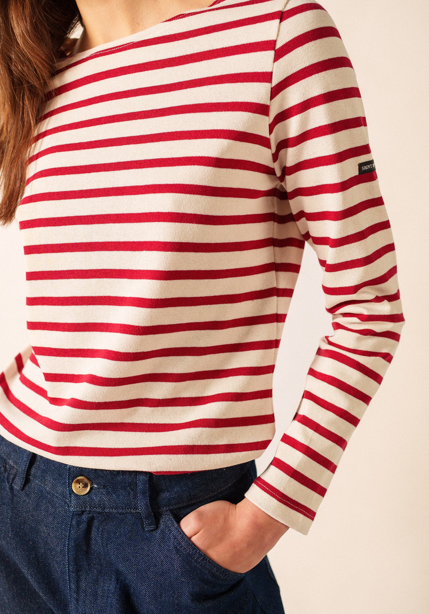 Méridame Breton shirt (ECRU/PERSAN)