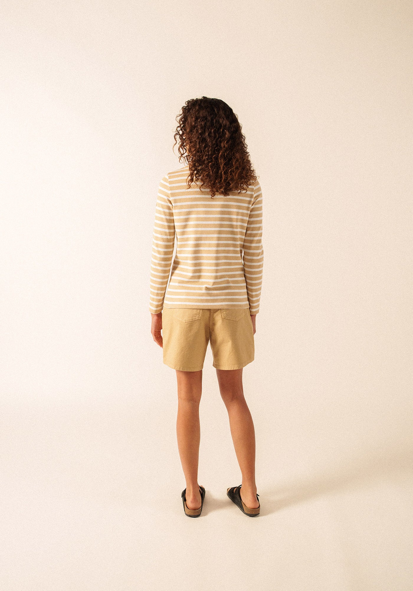 Méridame Breton shirt (TOILE/NEIGE)