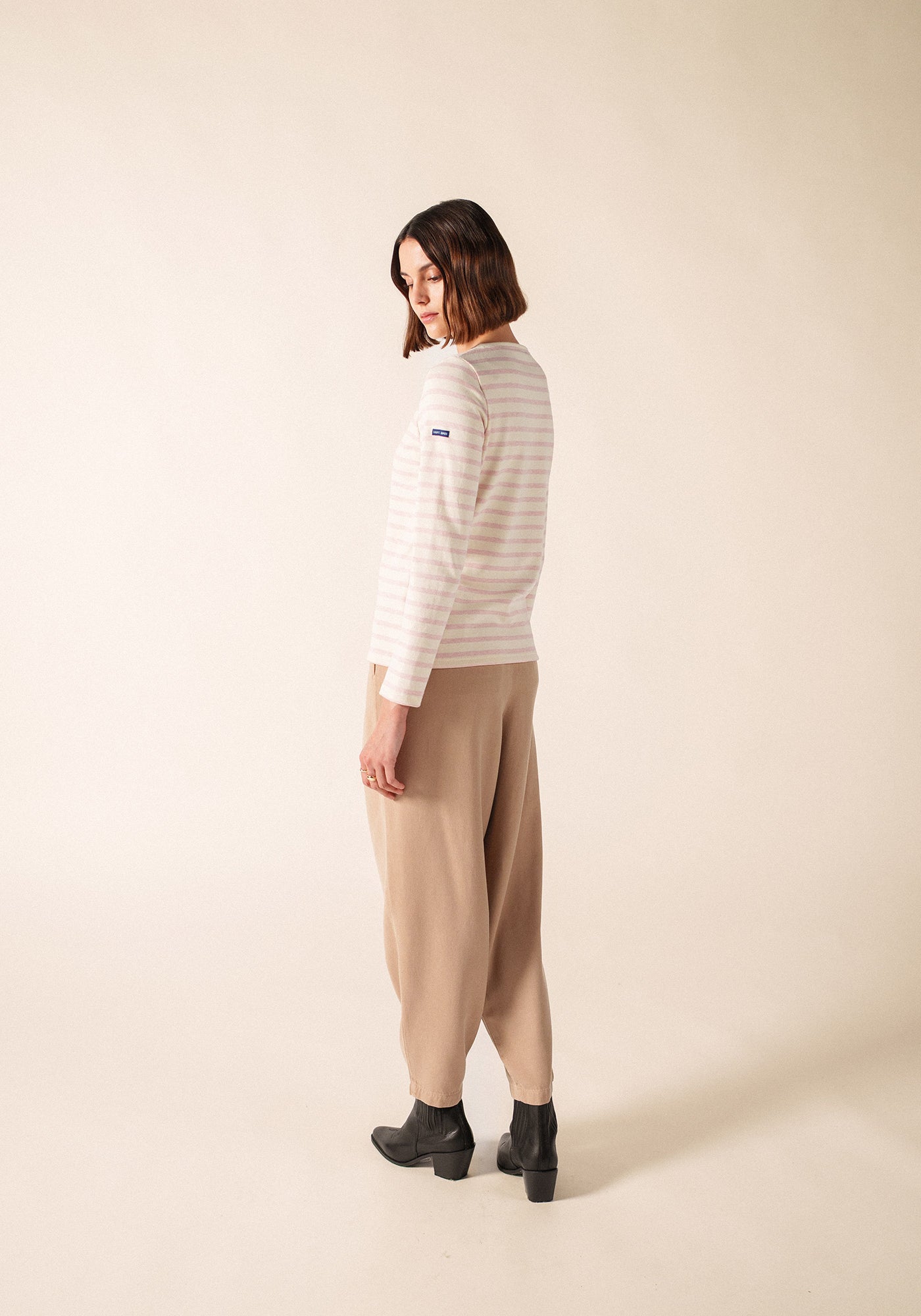 Méridame Breton shirt (ECRU/AUSTRAL)