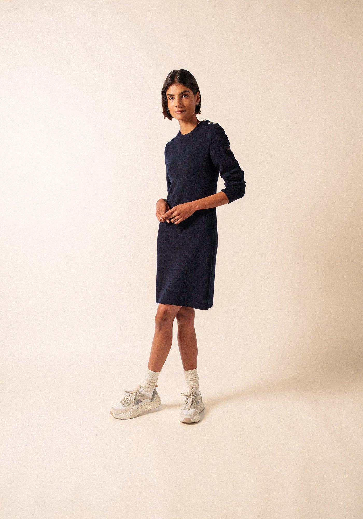 Grande Marée dress (NAVY)