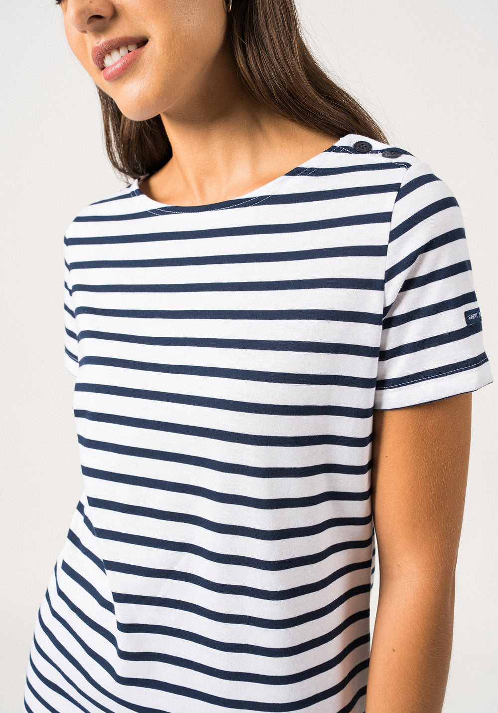 Villefranche dress (NEIGE/MARINE)