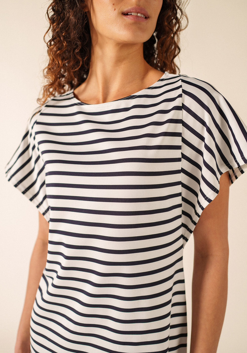 Cassis dress (NEIGE/NAVY)