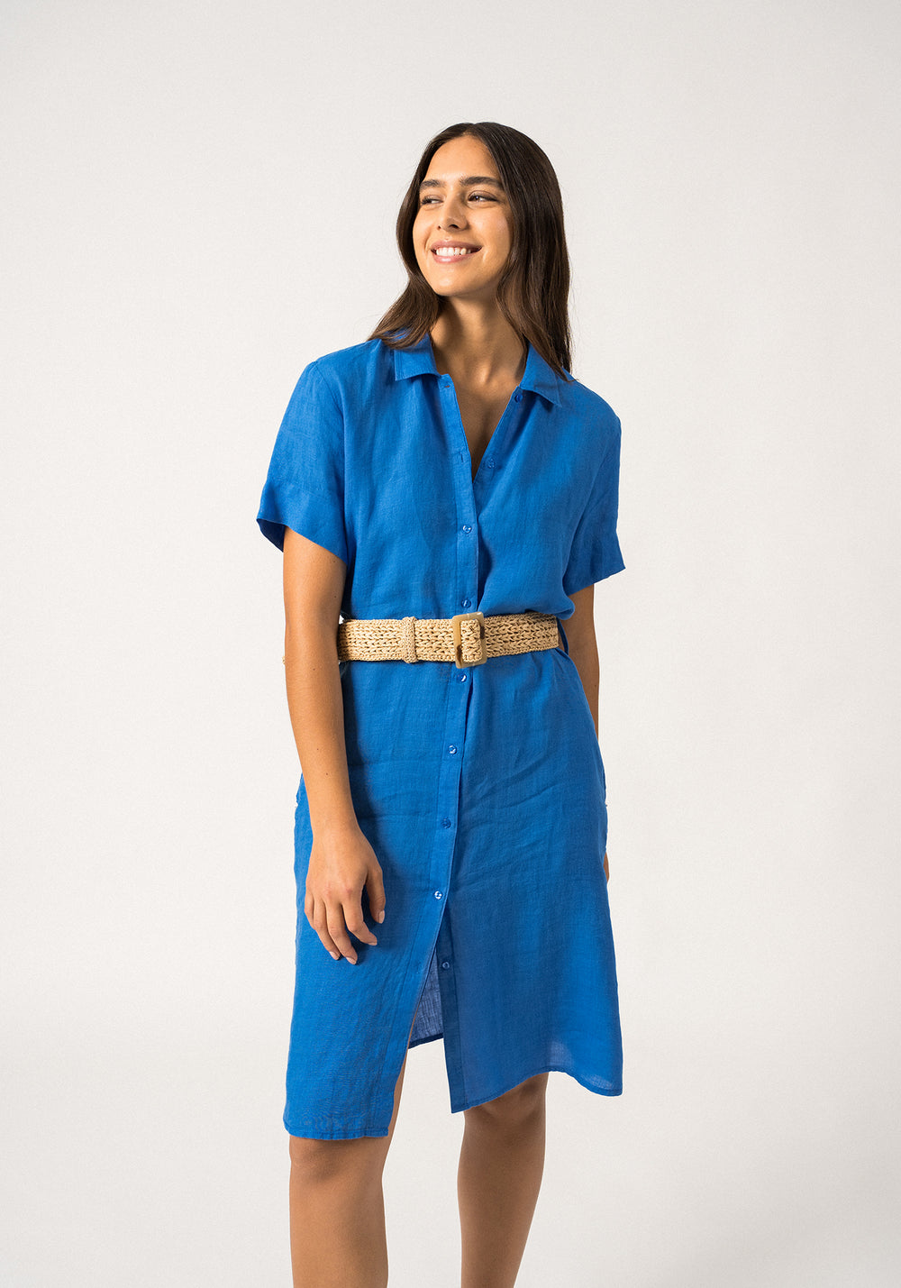 Raffia belt (NATUREL)