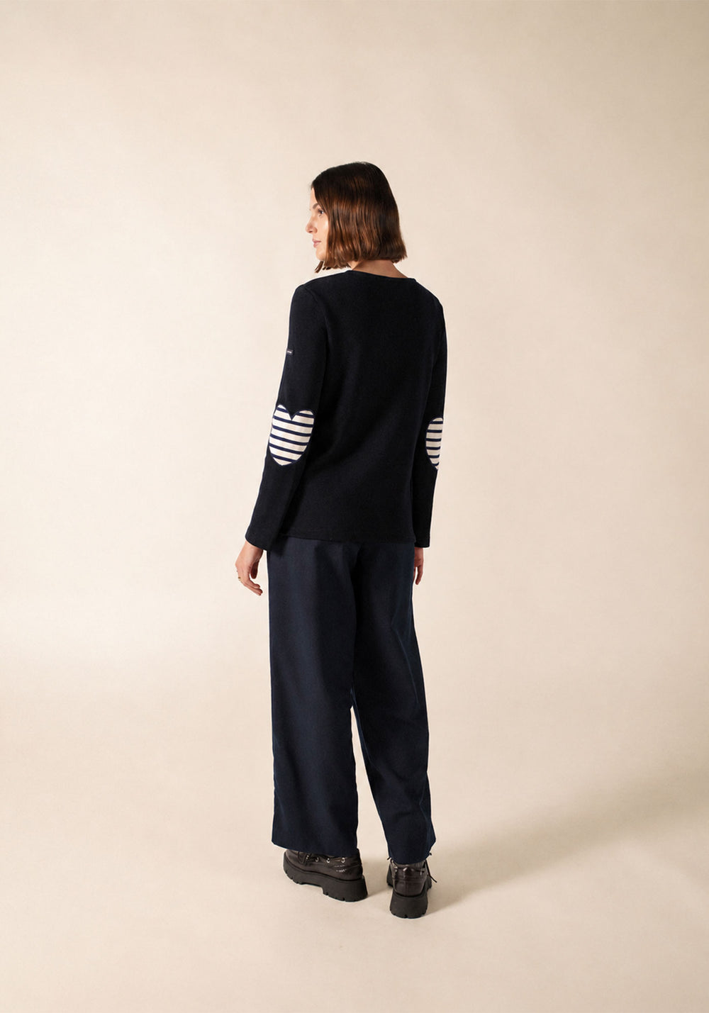 Vaujany jumper (NAVY/ECRU/NAVY)