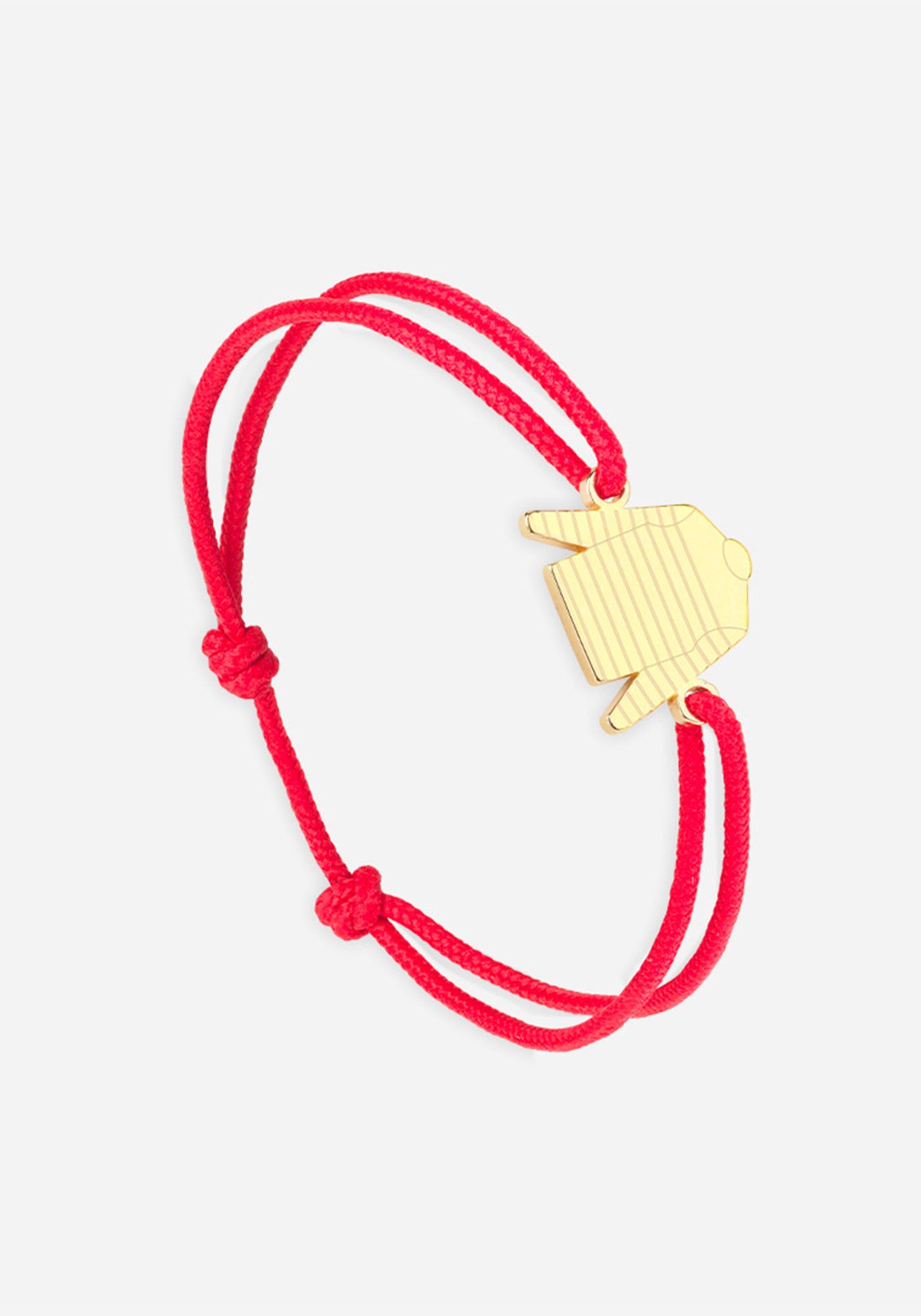 Bretin shirt bracelet x Le Vent à la Française (OR/ROUGE)
