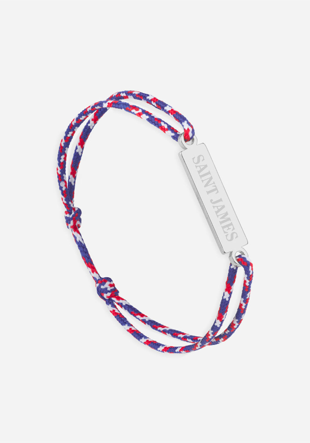 Logo bracelet x Le Vent à la Française (ARGENT/TRICOLORE)