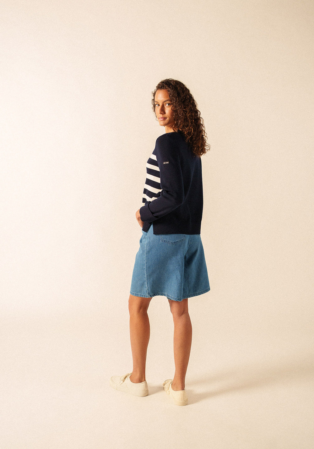 Marseillan Jumper (NAVY/BLANC)