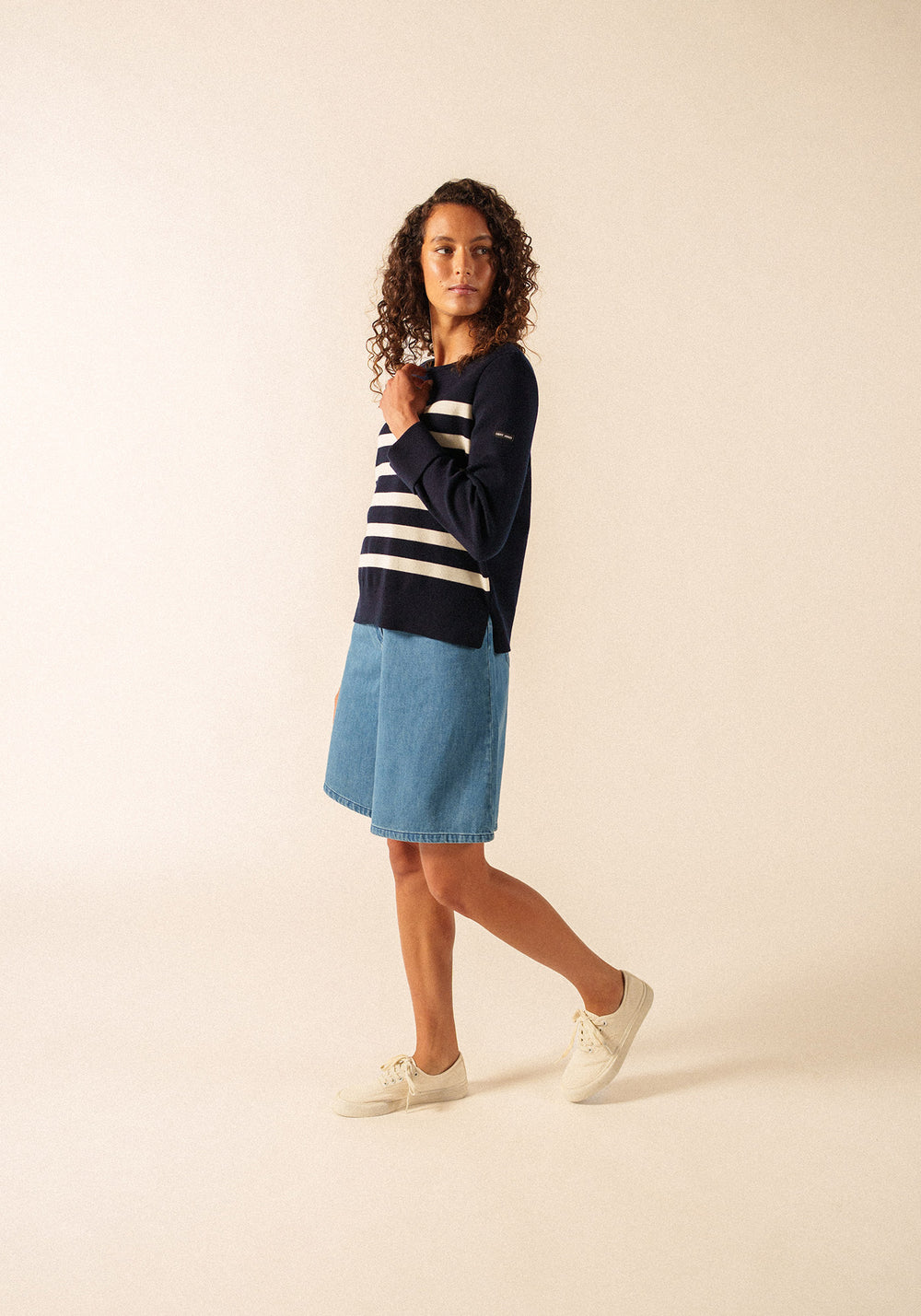 Marseillan Jumper (NAVY/BLANC)