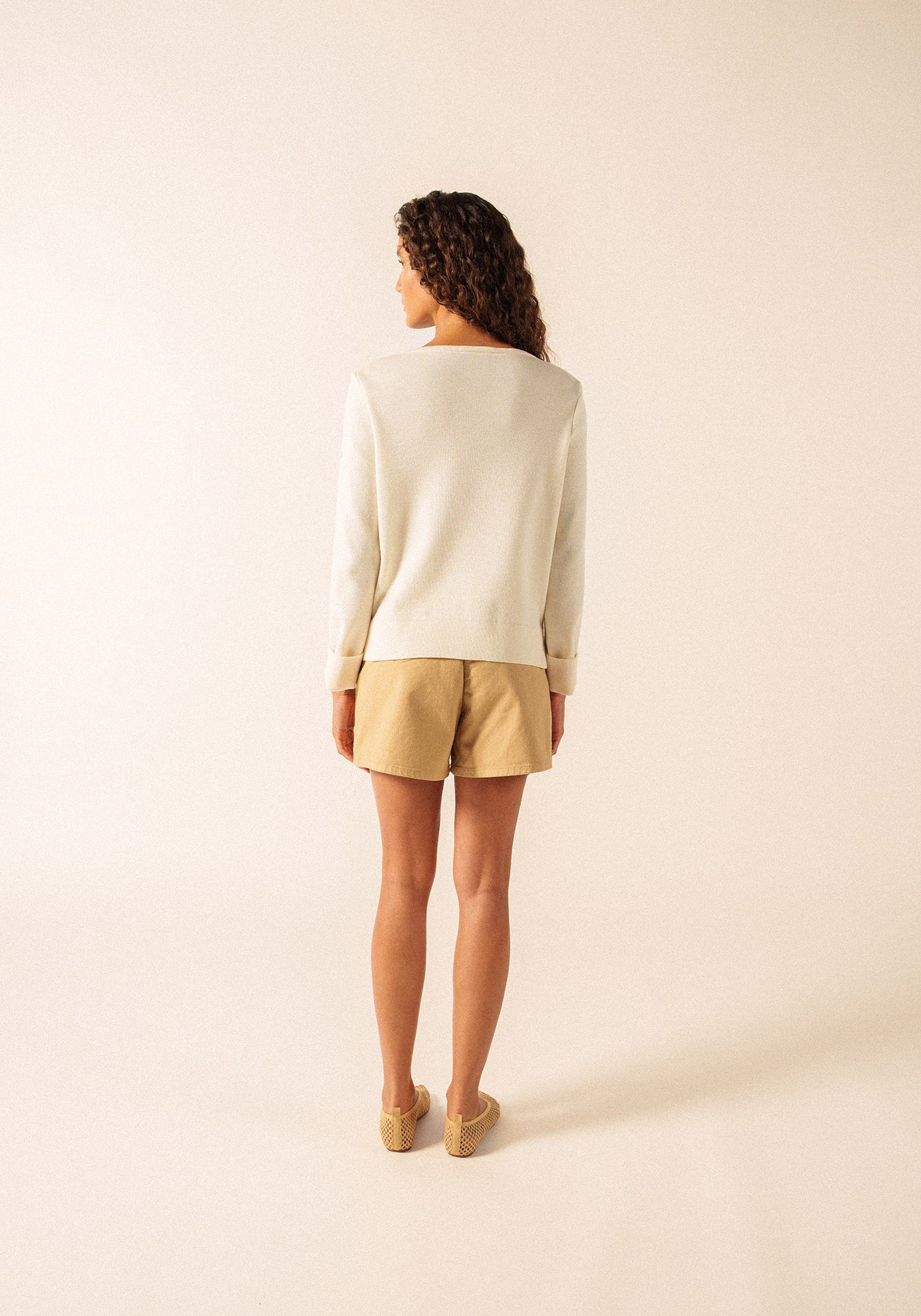 Marseillan Jumper (BLANC/TOILE)