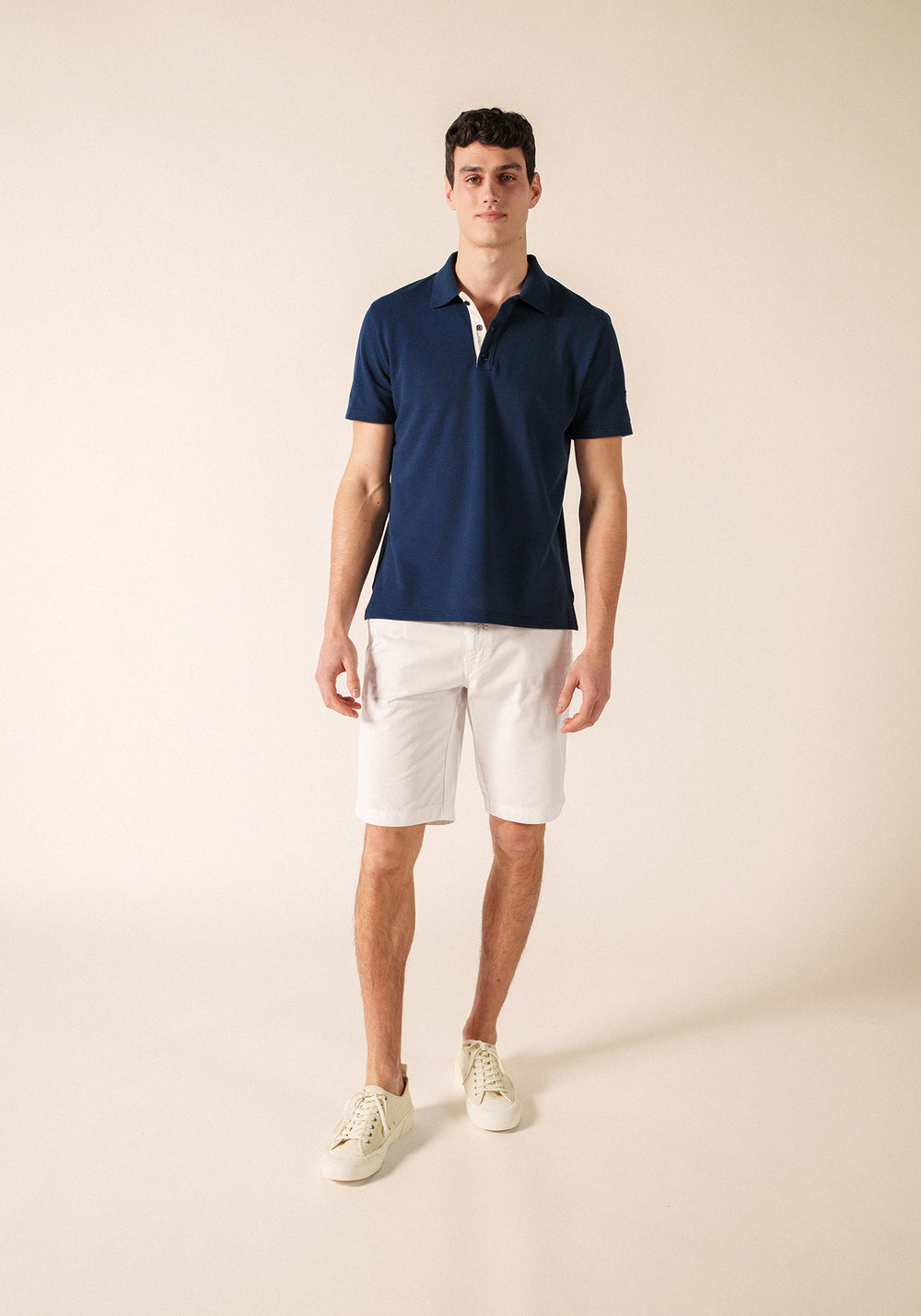 Mauny polo shirt (NAVY)