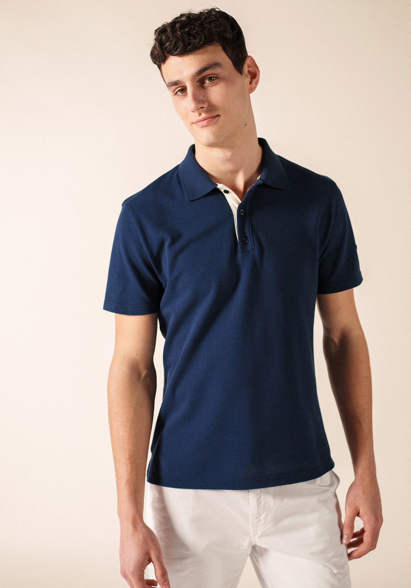 Mauny polo shirt (NAVY)