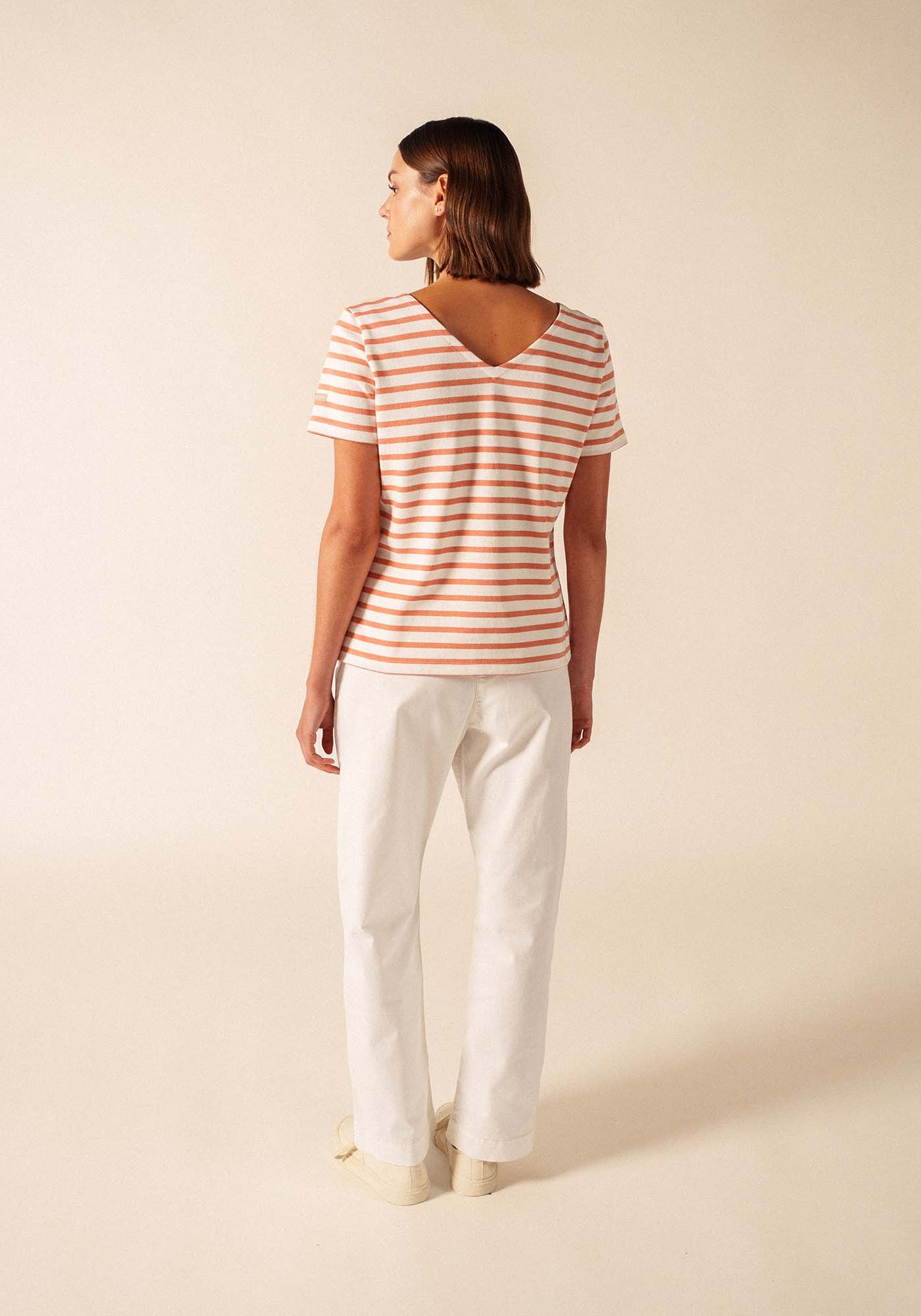 Agon T-shirt (NEIGE/ARGILE)