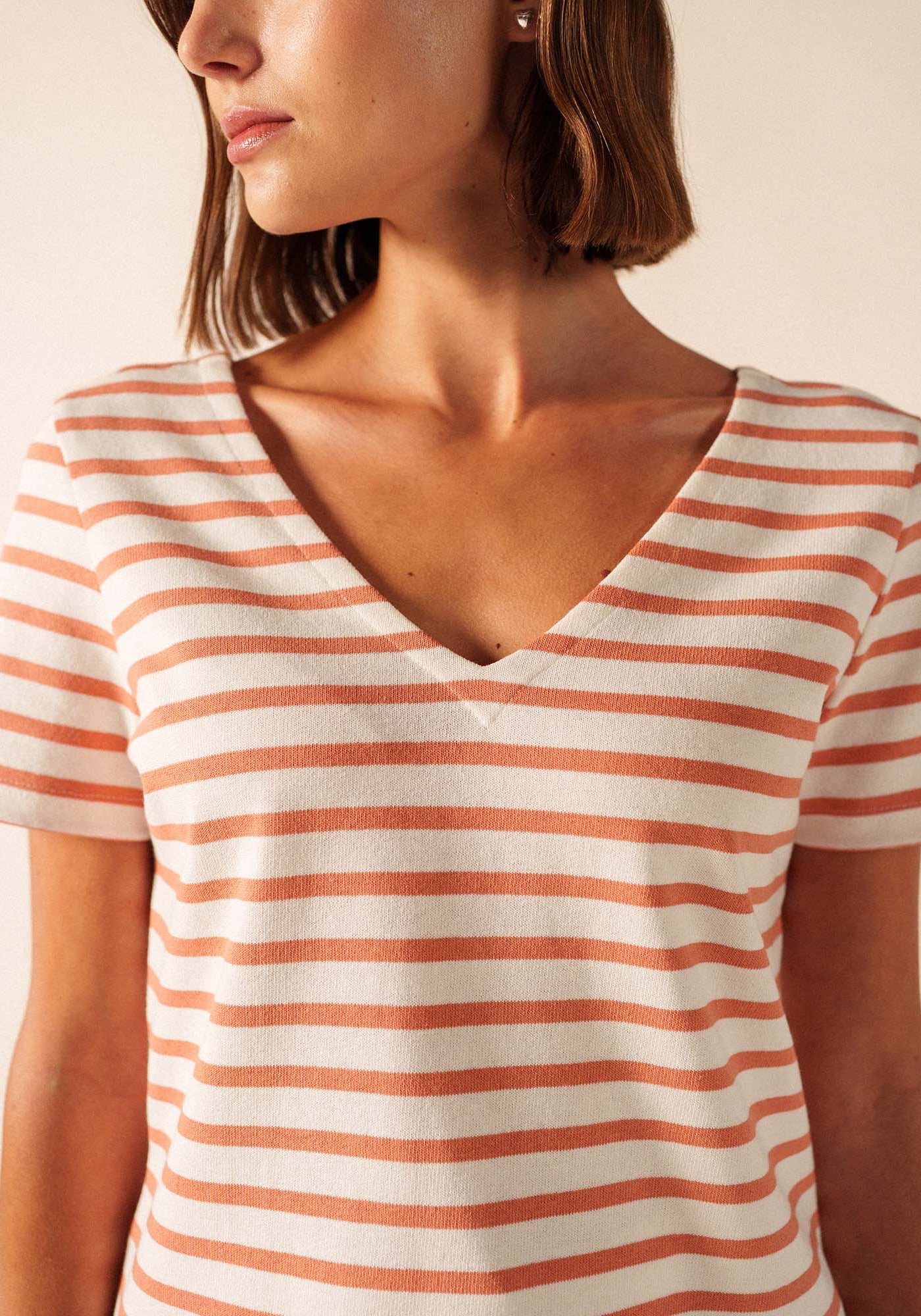 Agon T-shirt (NEIGE/ARGILE)