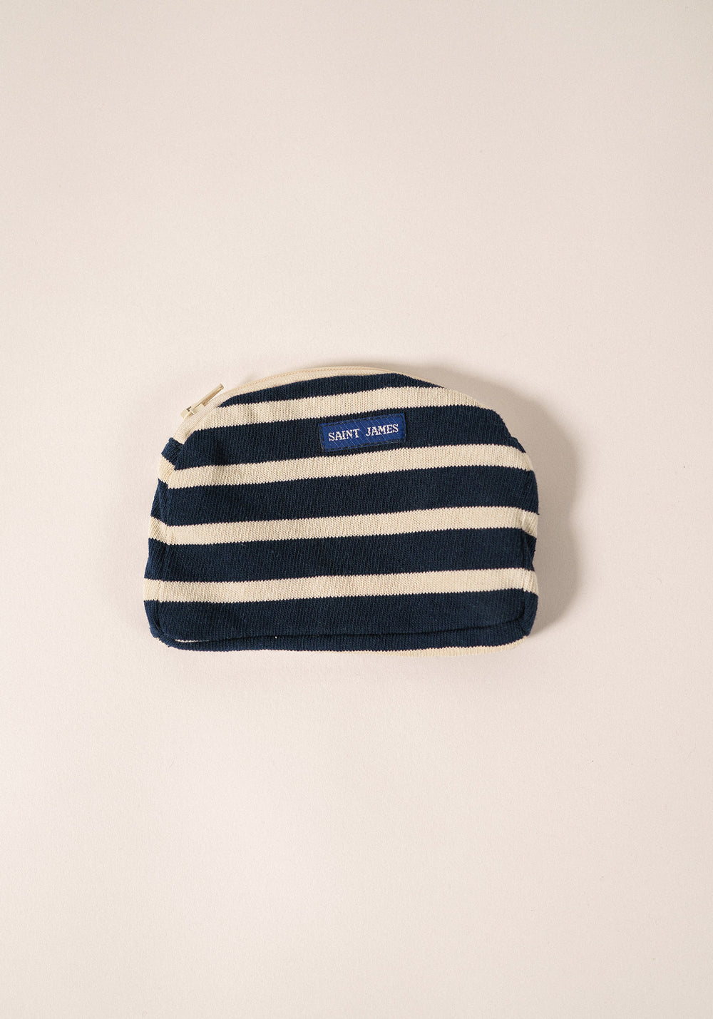 Mini Striped Pouch (MARINE/ECRU)