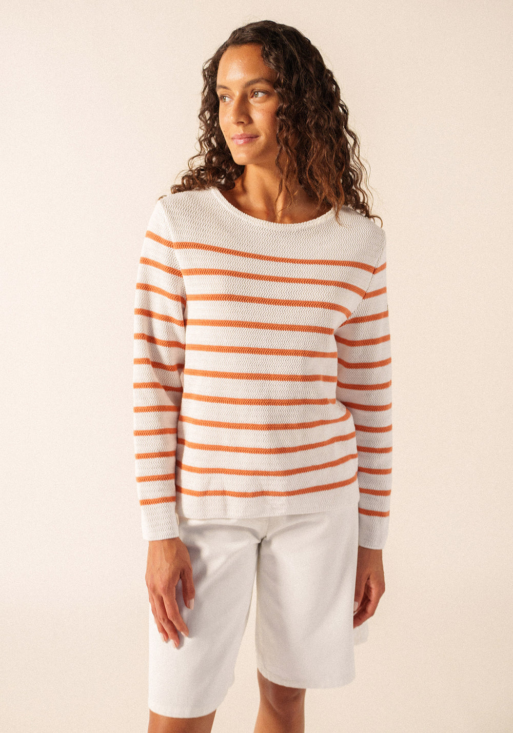 Martigues Jumper (BLANC/ARGILE)