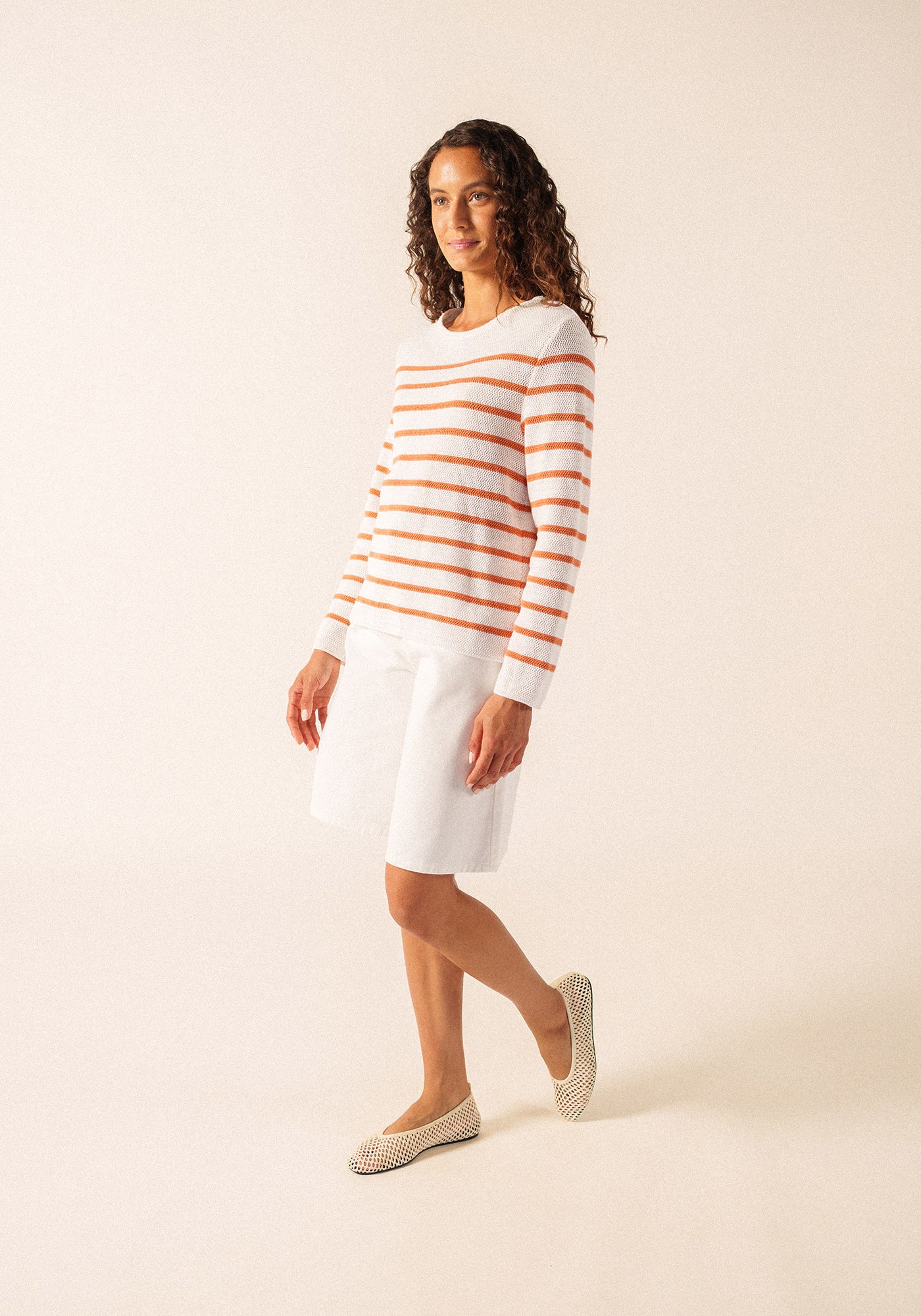Martigues Jumper (BLANC/ARGILE)