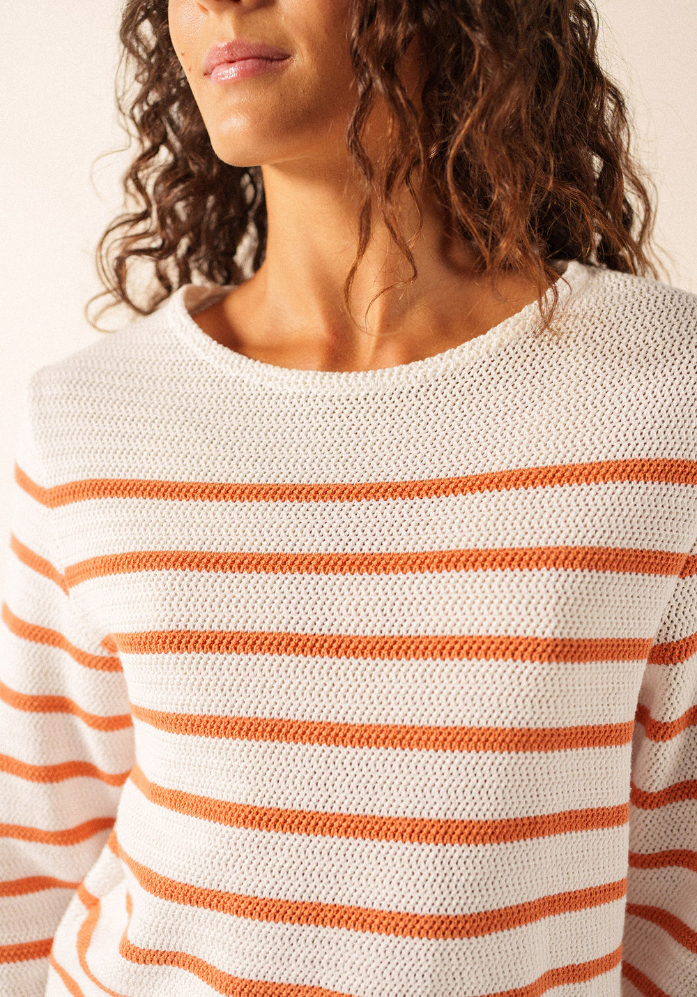 Martigues Jumper (BLANC/ARGILE)