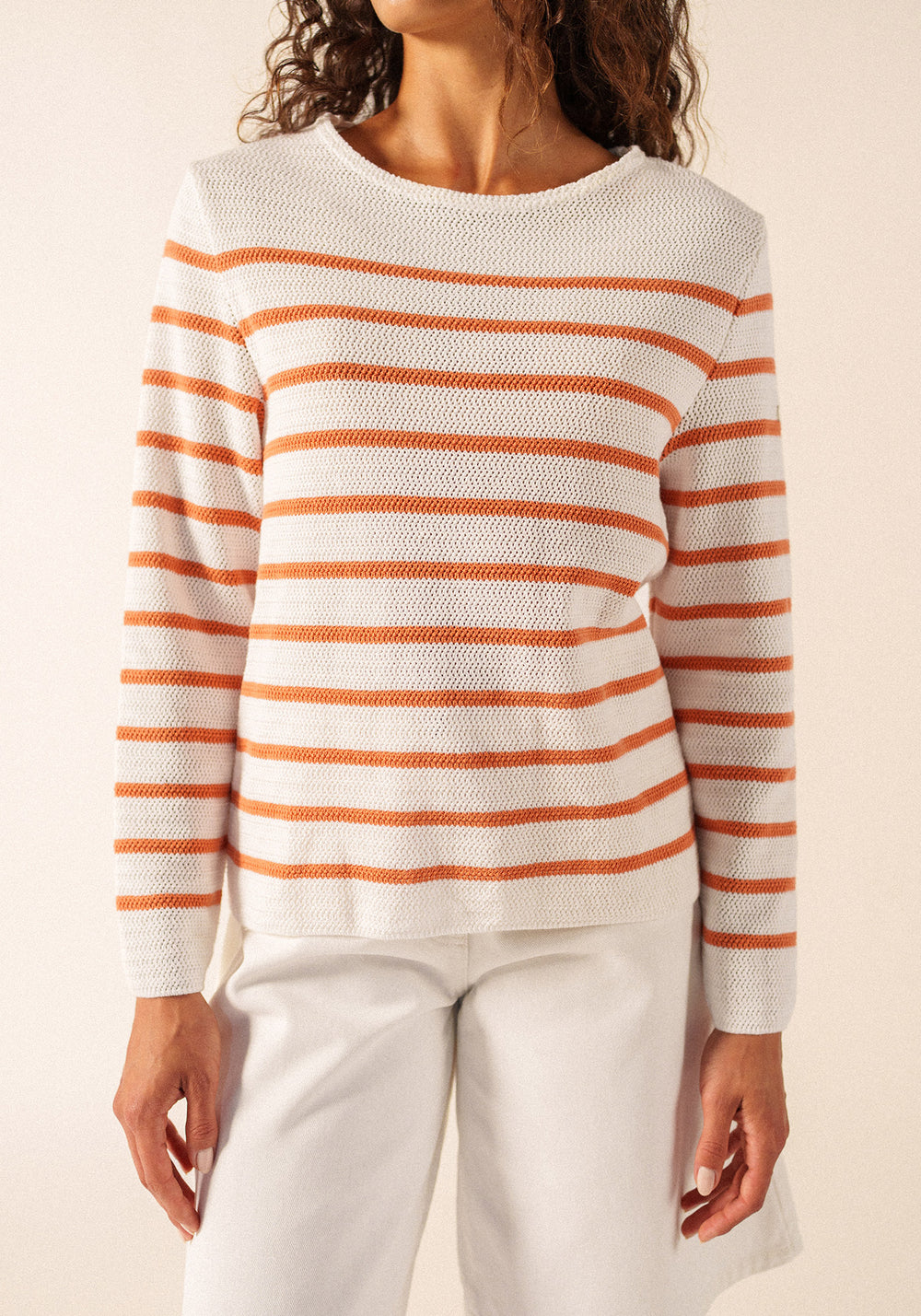 Martigues Jumper (BLANC/ARGILE)