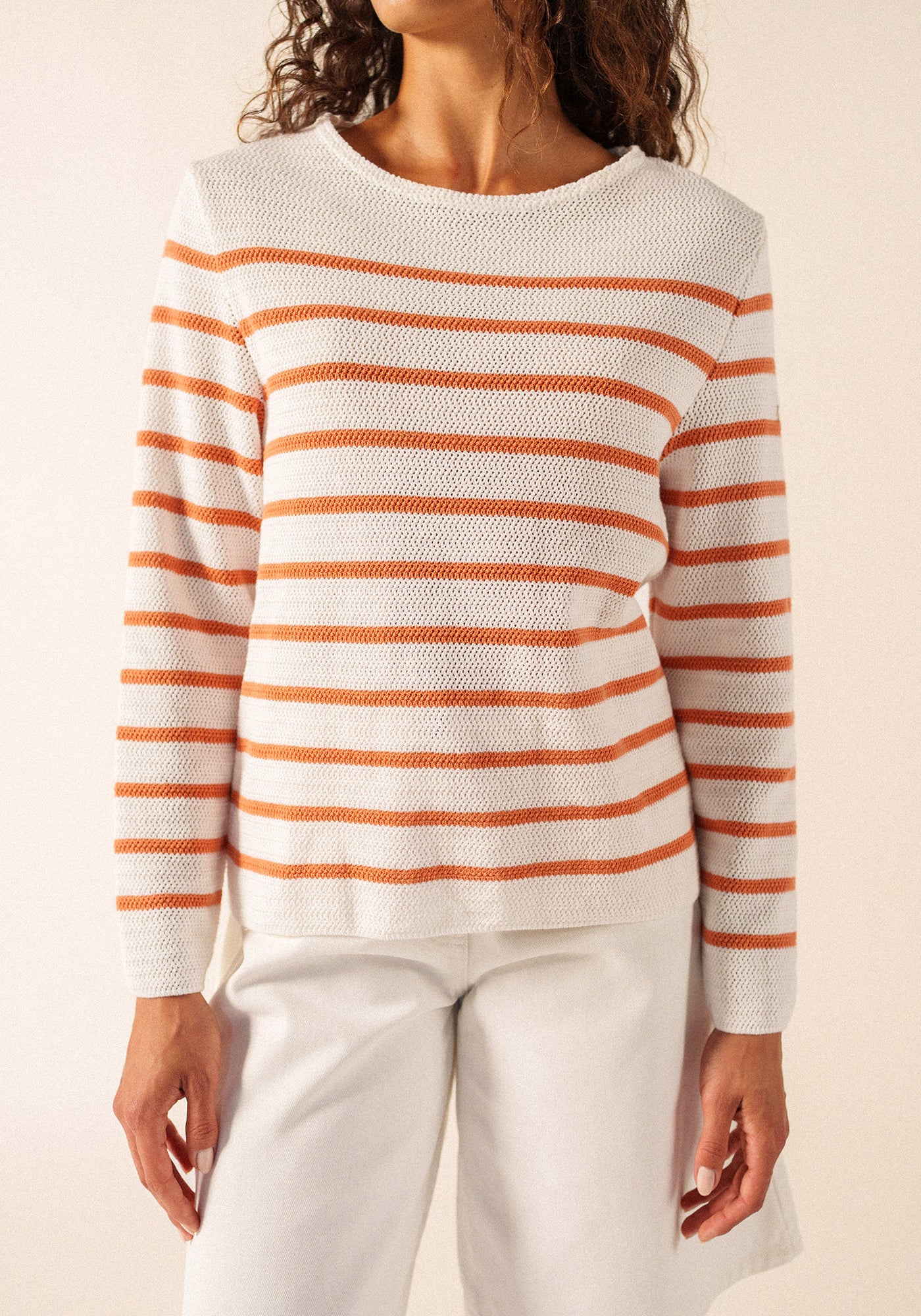 Martigues Jumper (BLANC/ARGILE)