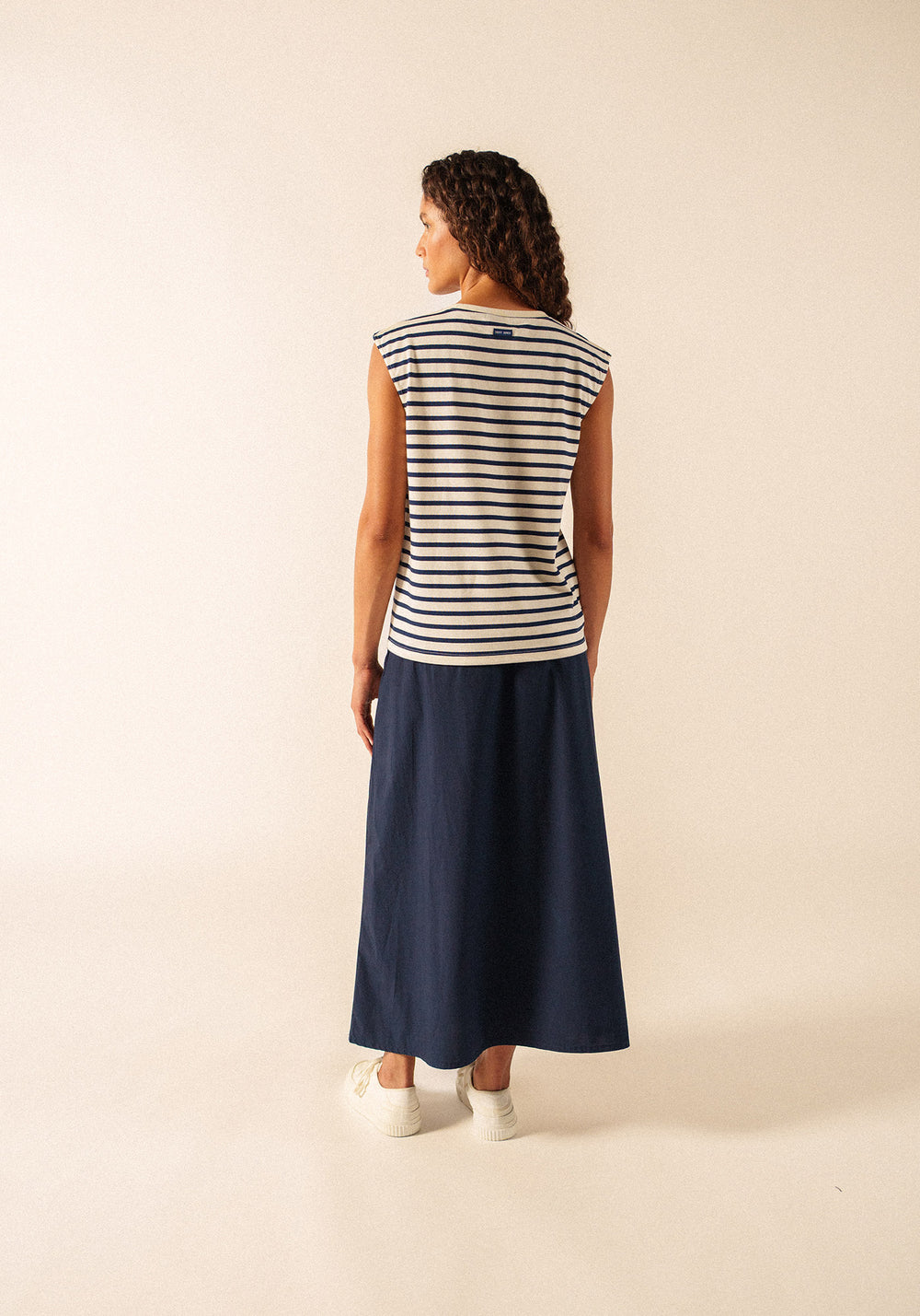 Banyuls T-shirt (ECRU/MARINE)