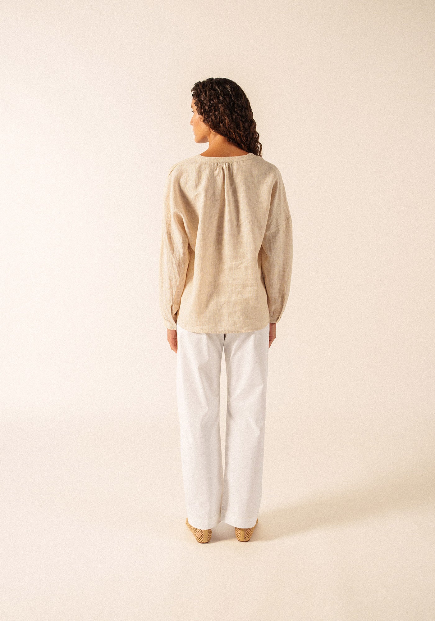 Charlotte Shirt (BLANC/EXPRESSO)