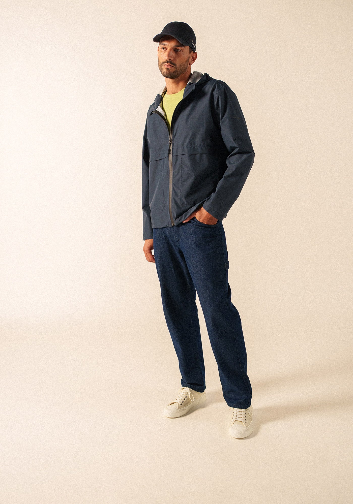 St Haron Windbreaker (NAVY)