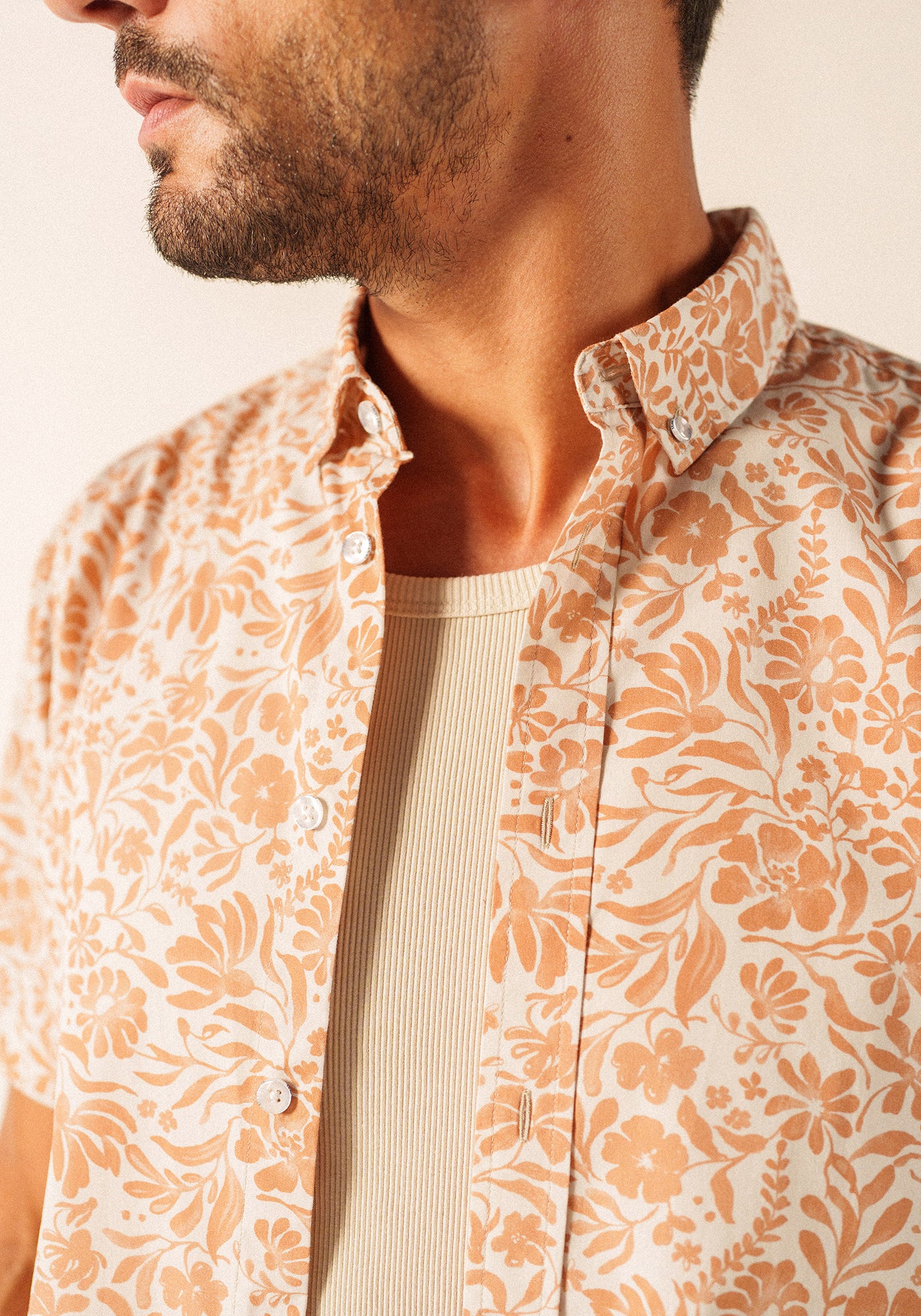 Lenny Shirt (BLANC/ARGILE)