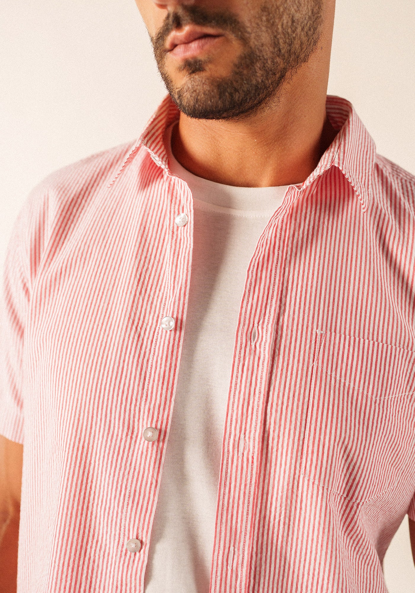 Jack Shirt (PIGMENT/BLANC)