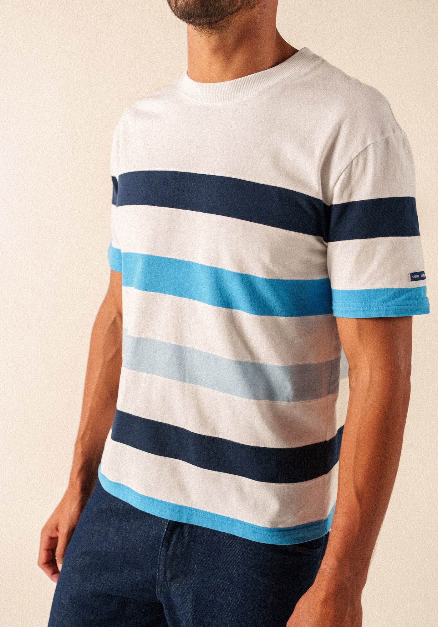 Philéas T-shirt (BLANC/FLOT)