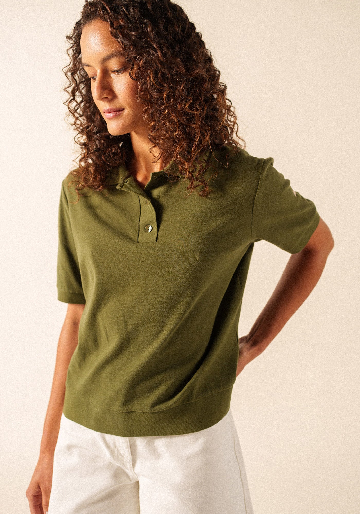Carola Polo Shirt (ALGUE)