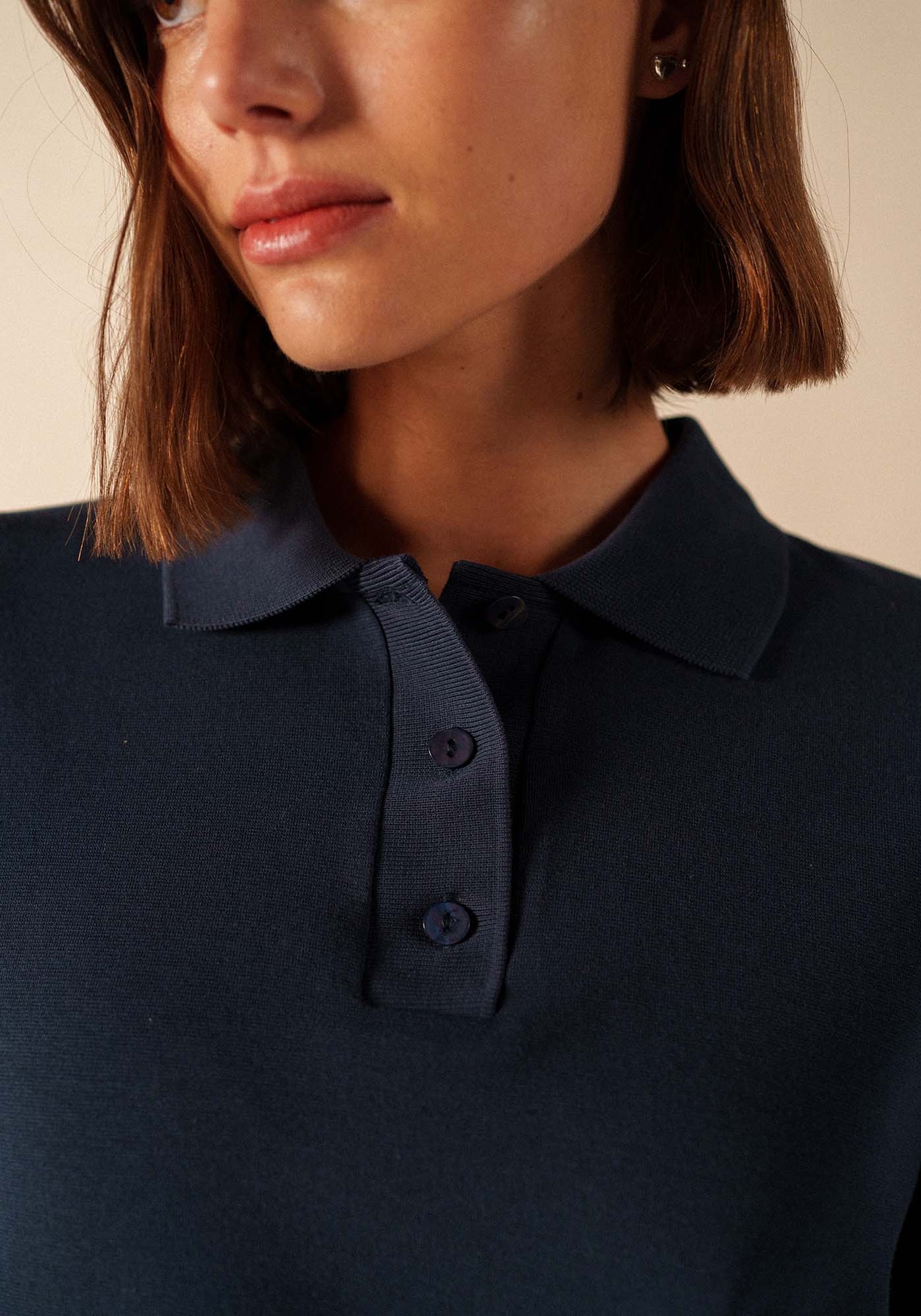 Carola Polo Shirt (MARINE)