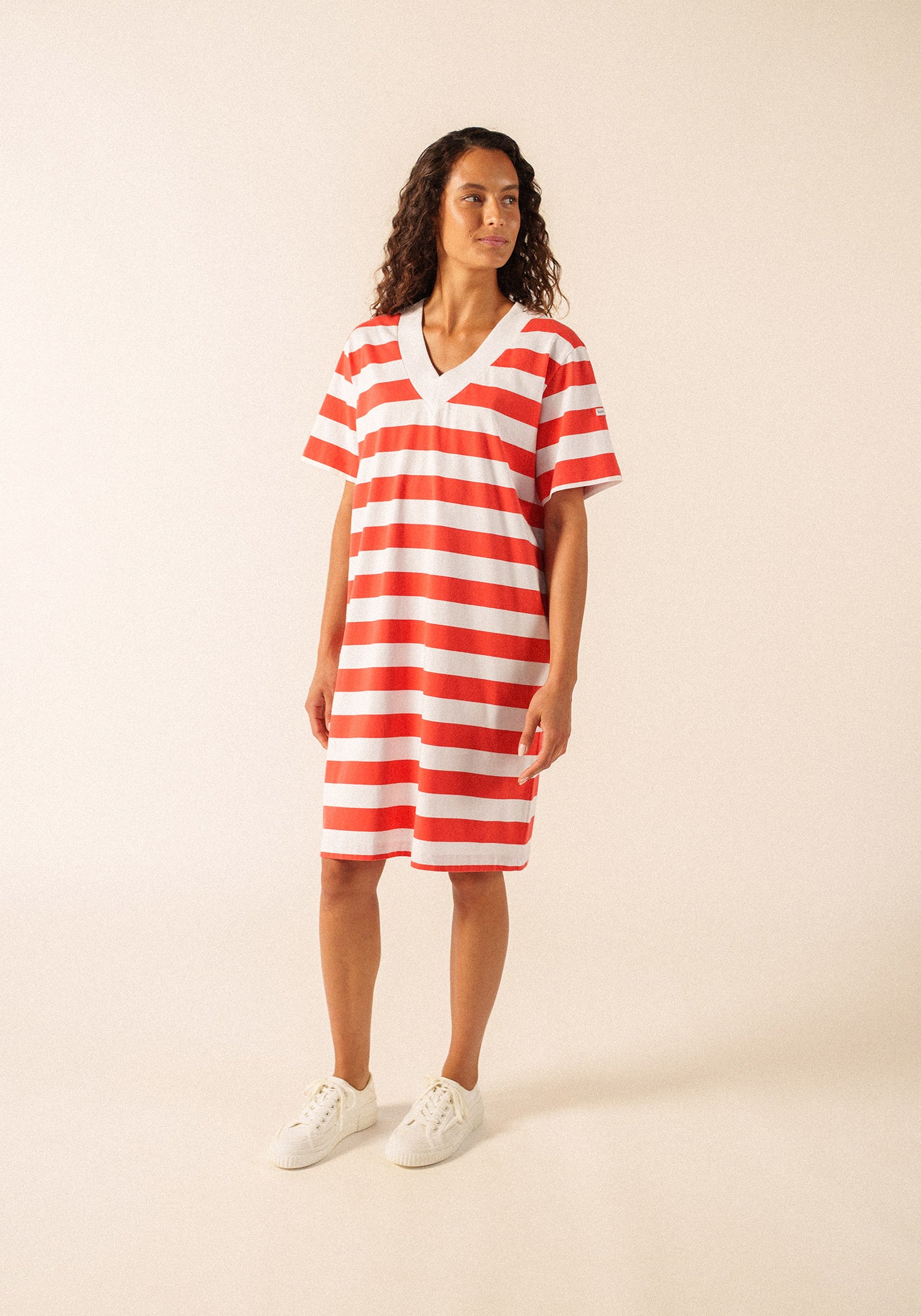 Noor Dress (BLANC/PIGMENT)