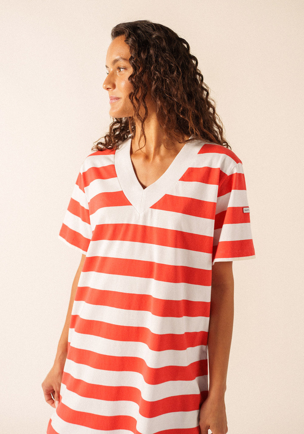 Noor Dress (BLANC/PIGMENT)