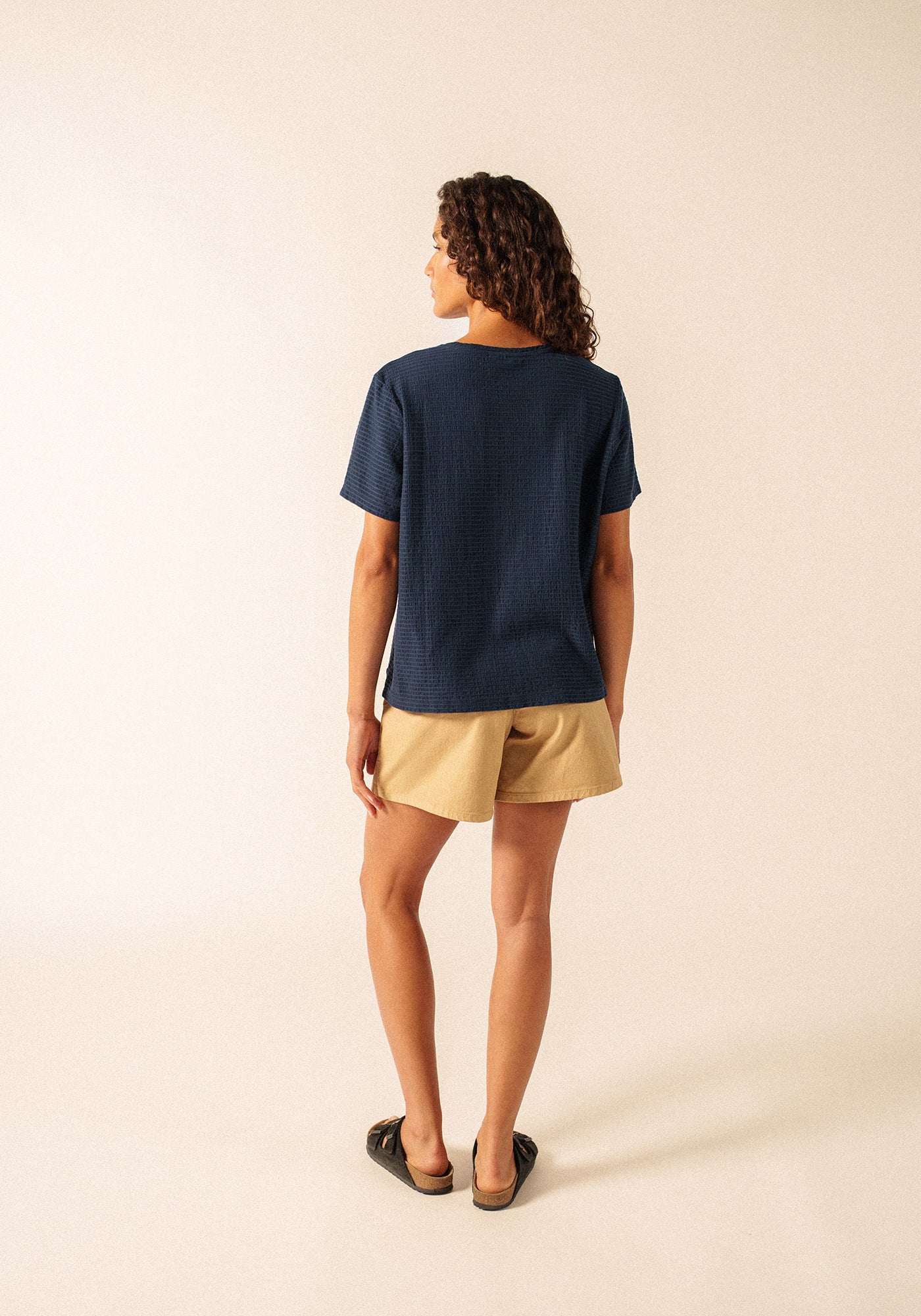 Eline T-shirt (MARINE)