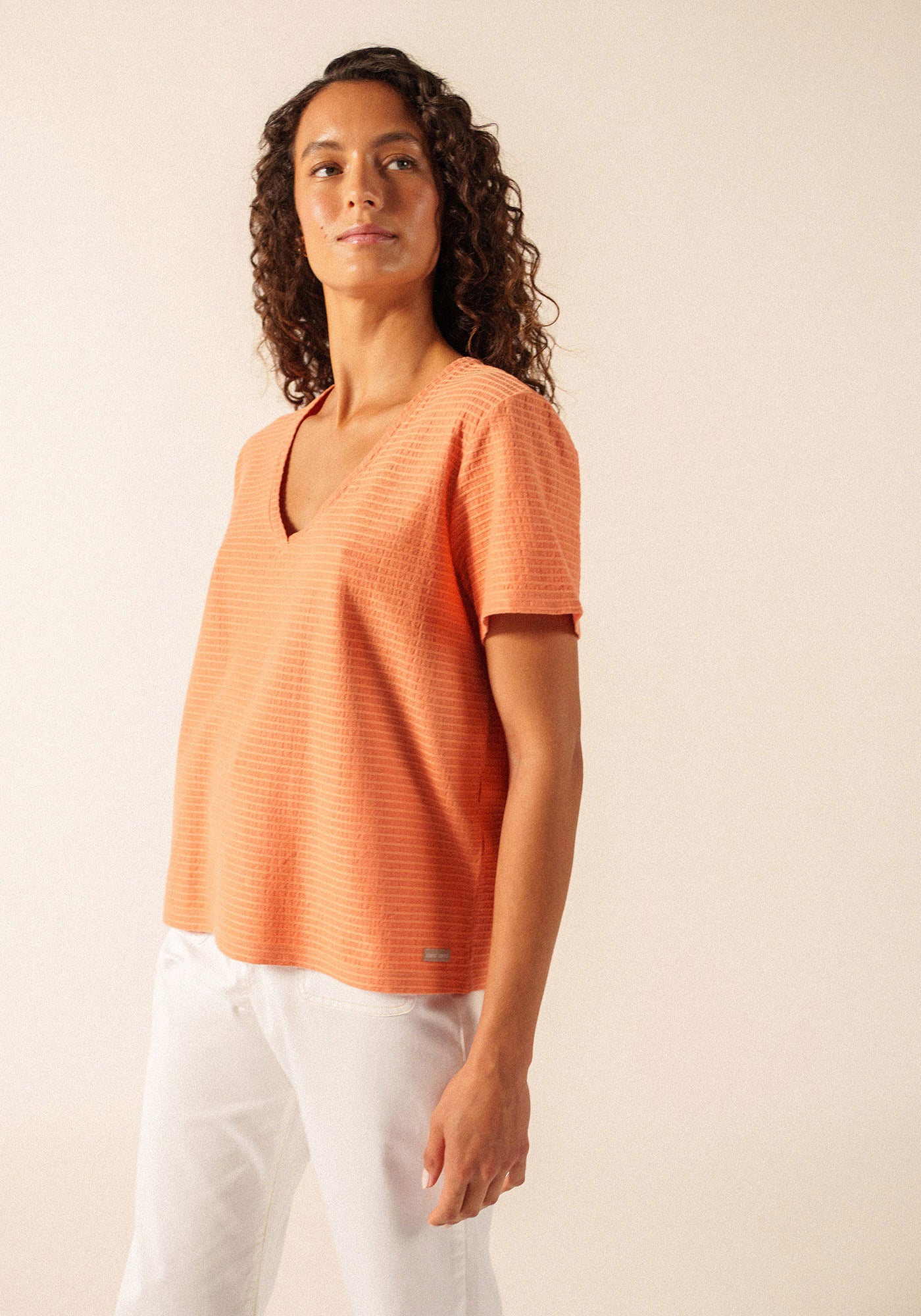 Eline T-shirt (ARGILE)