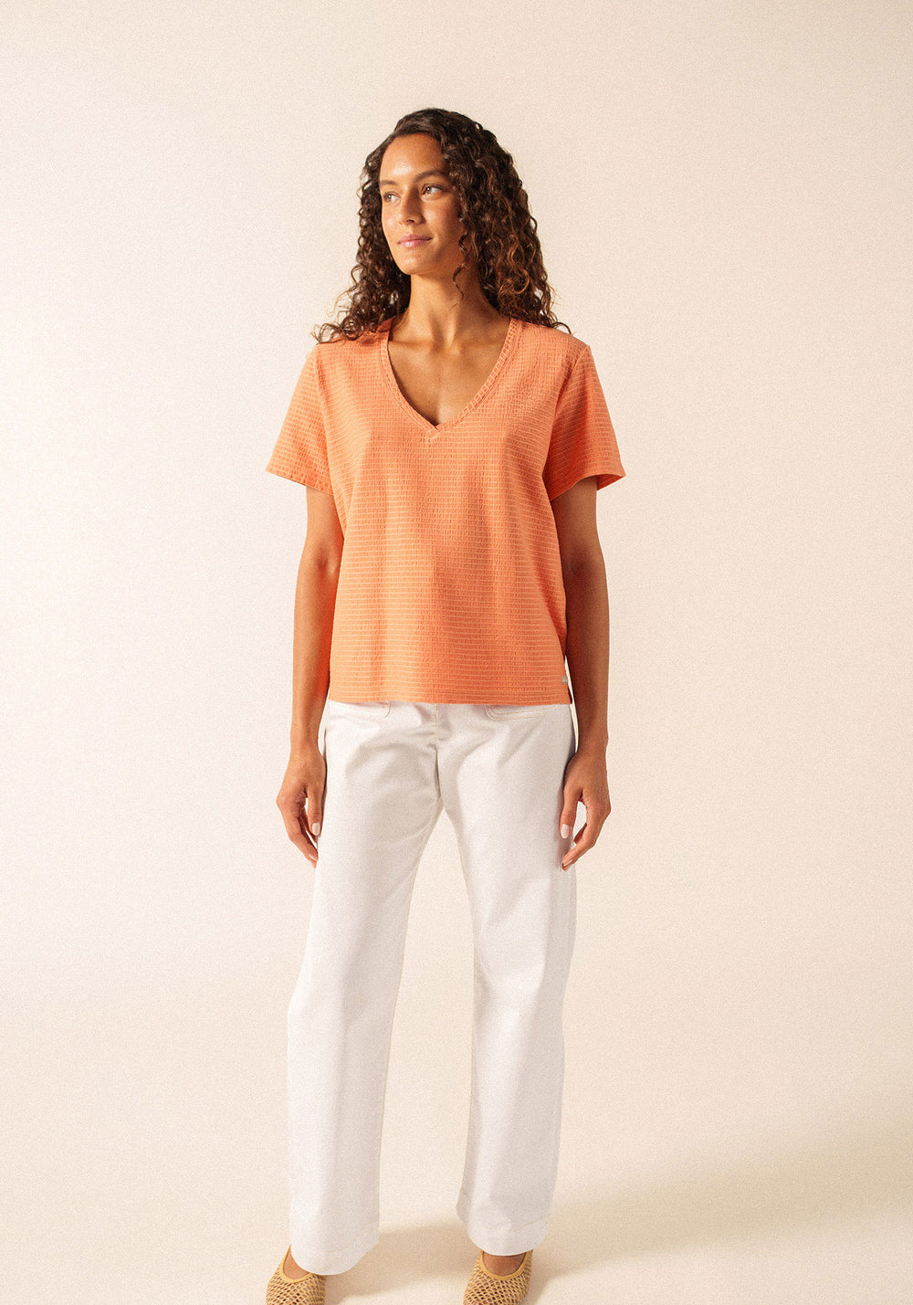 Eline T-shirt (ARGILE)