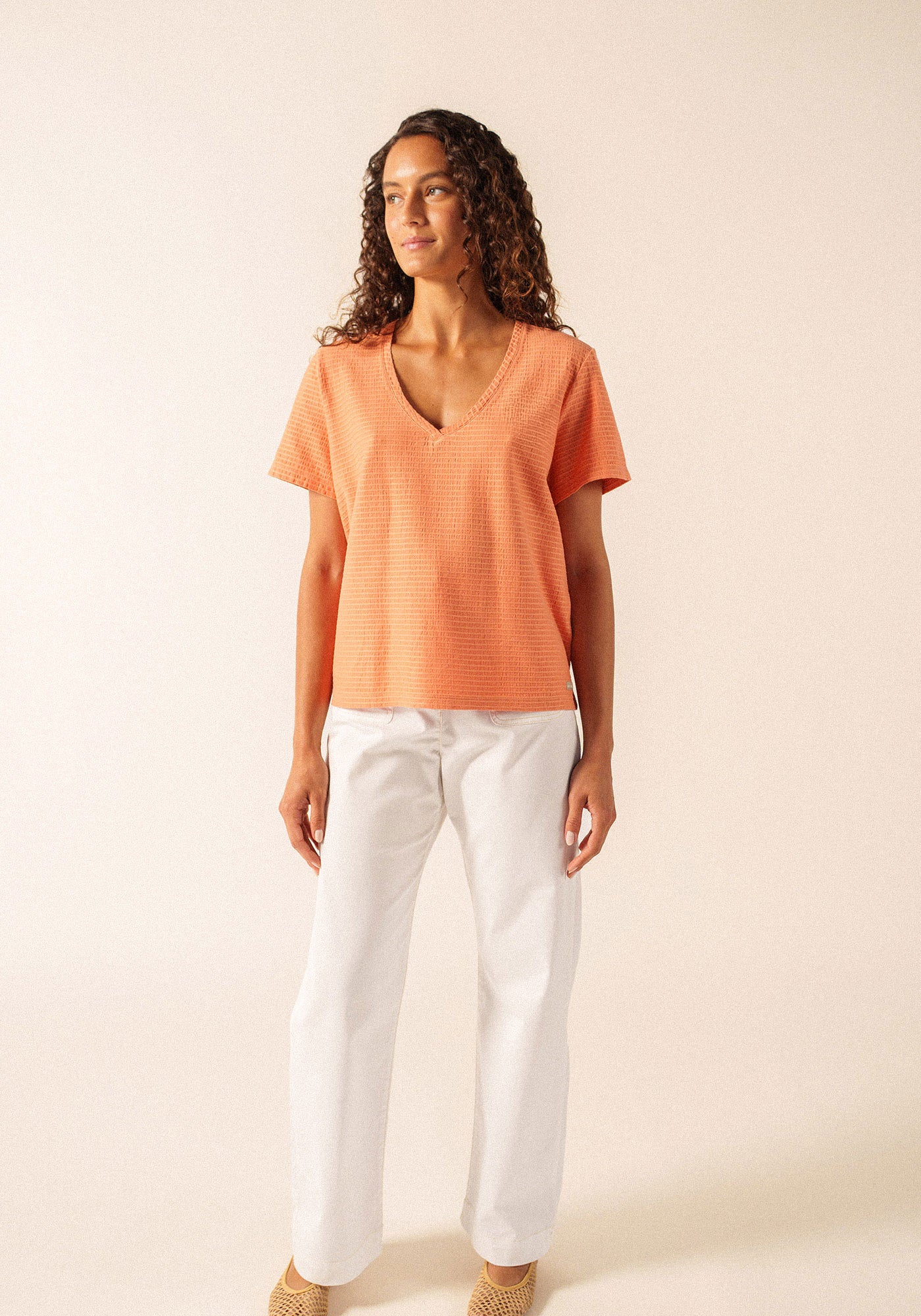 Eline T-shirt (ARGILE)