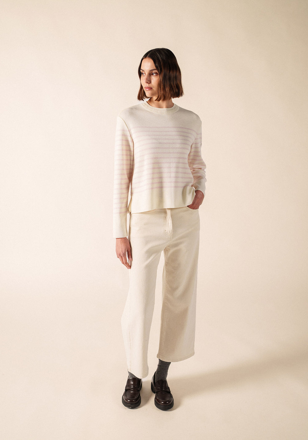 Aulon Jumper (BLANC/AUSTRAL)