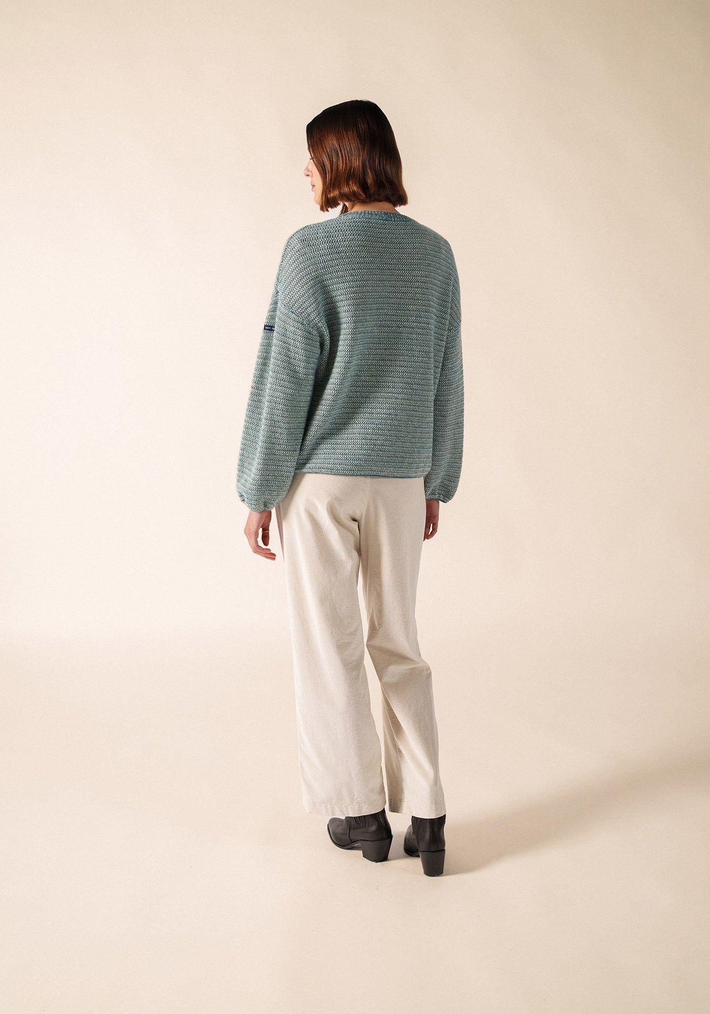 Ascain Jumper (CELESTE/BLANC D'HIVER)