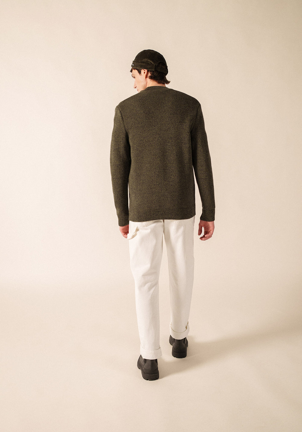 Piau Cardigan (GRIS/FOUGERE)