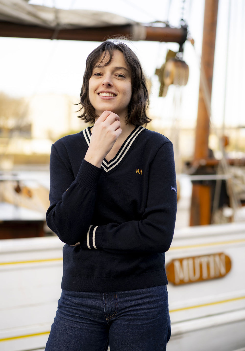Suffren x Marine nationale Jumper (NAVY)