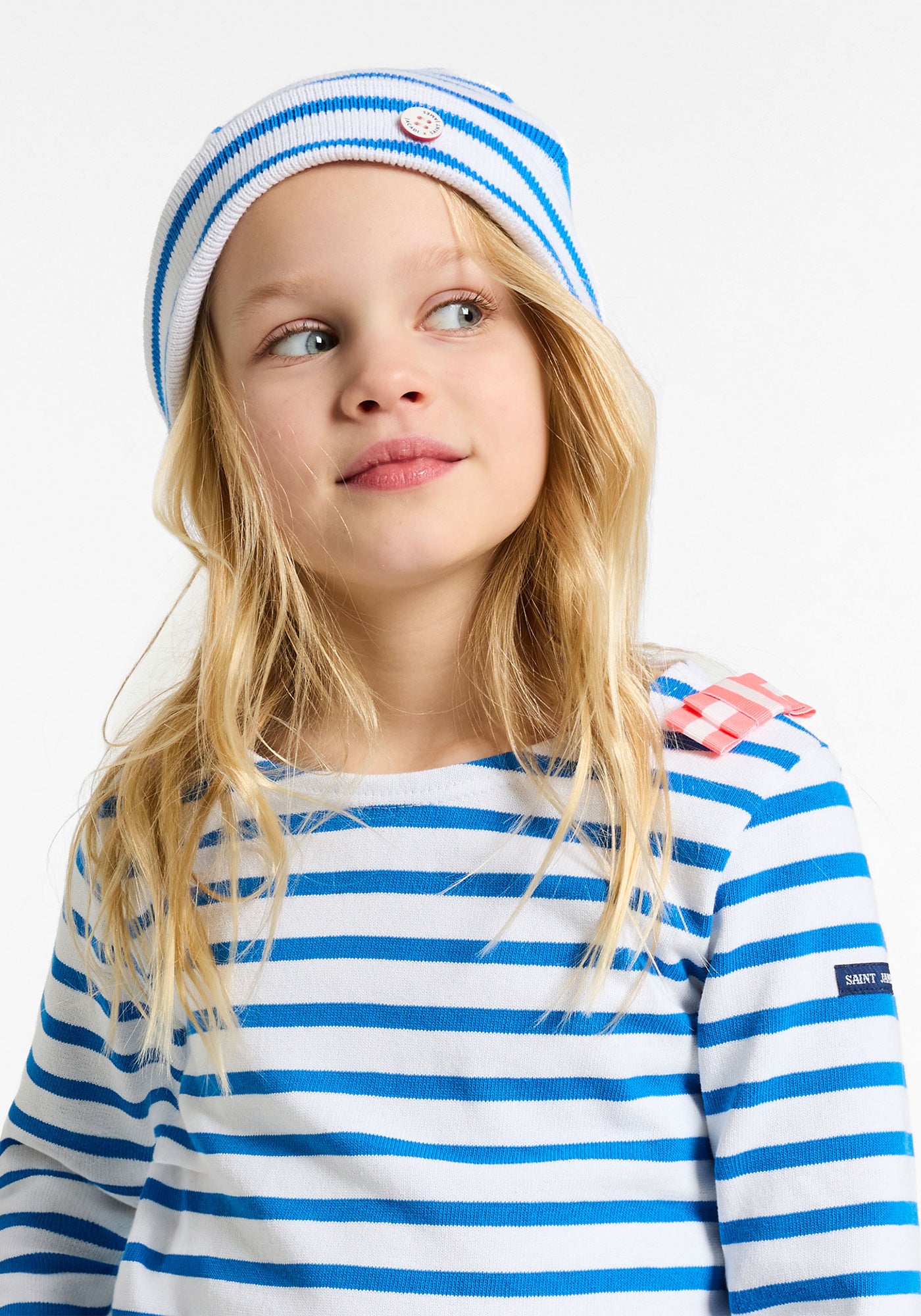 Beanie x Jacadi (BLANCE/BLEU RIVAGE)