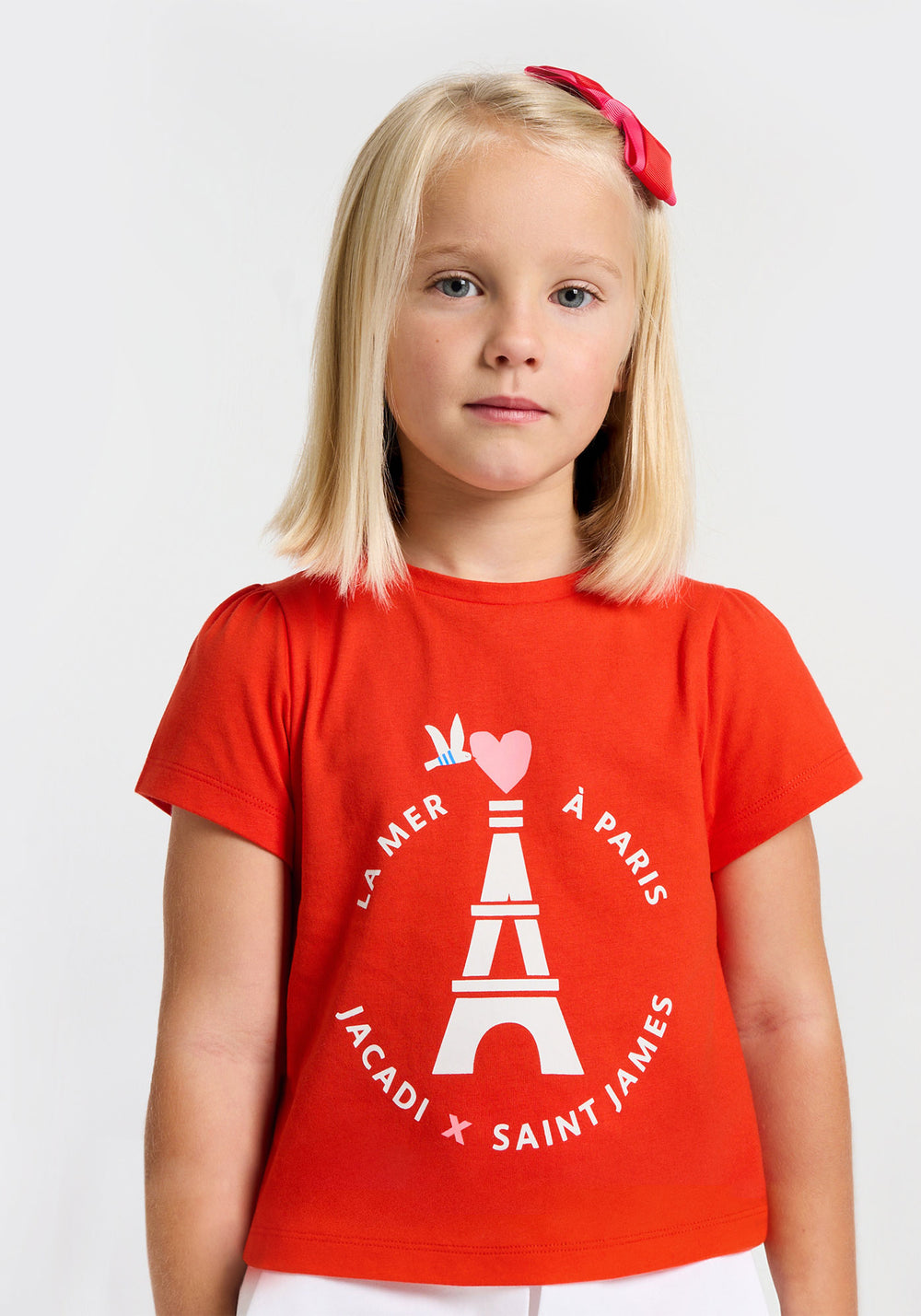 T-shirt x Jacadi (ROUGE TOMATE)