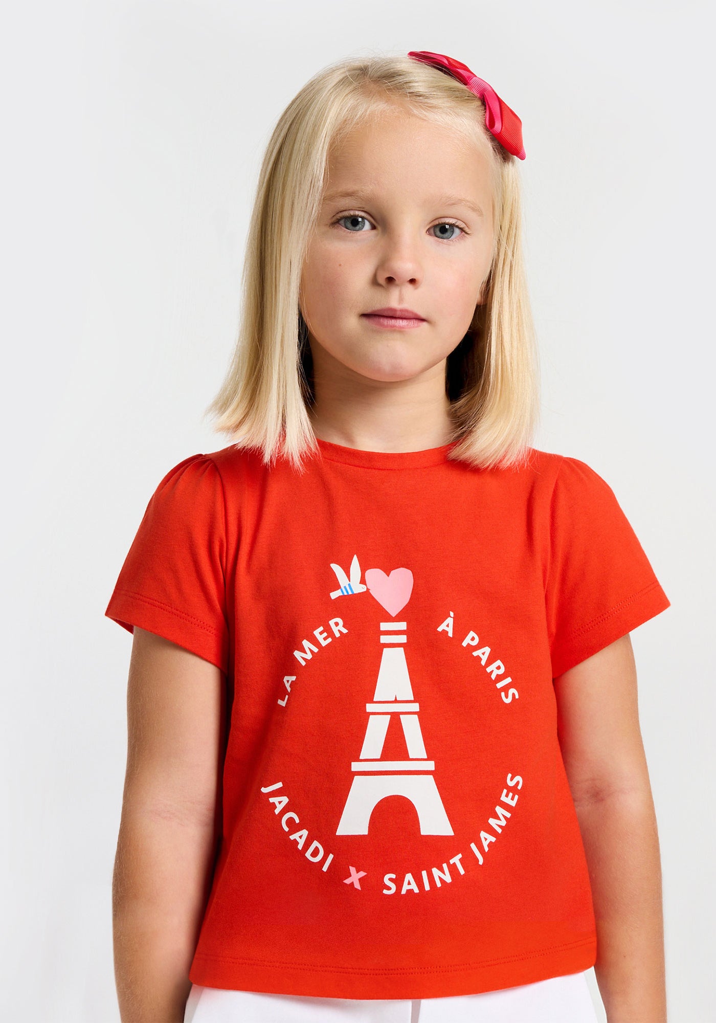 T-shirt x Jacadi (ROUGE TOMATE)