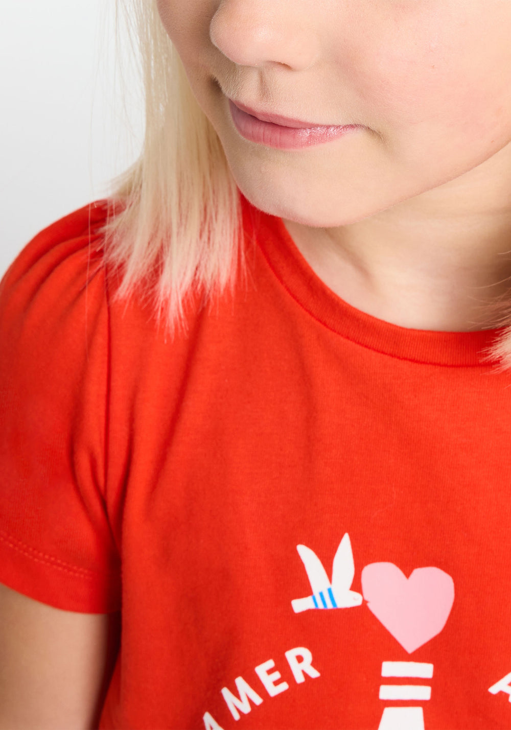 T-shirt x Jacadi (ROUGE TOMATE)