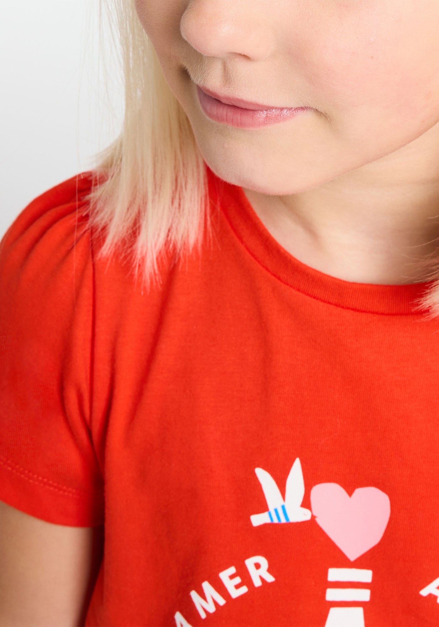 T-shirt x Jacadi (ROUGE TOMATE)