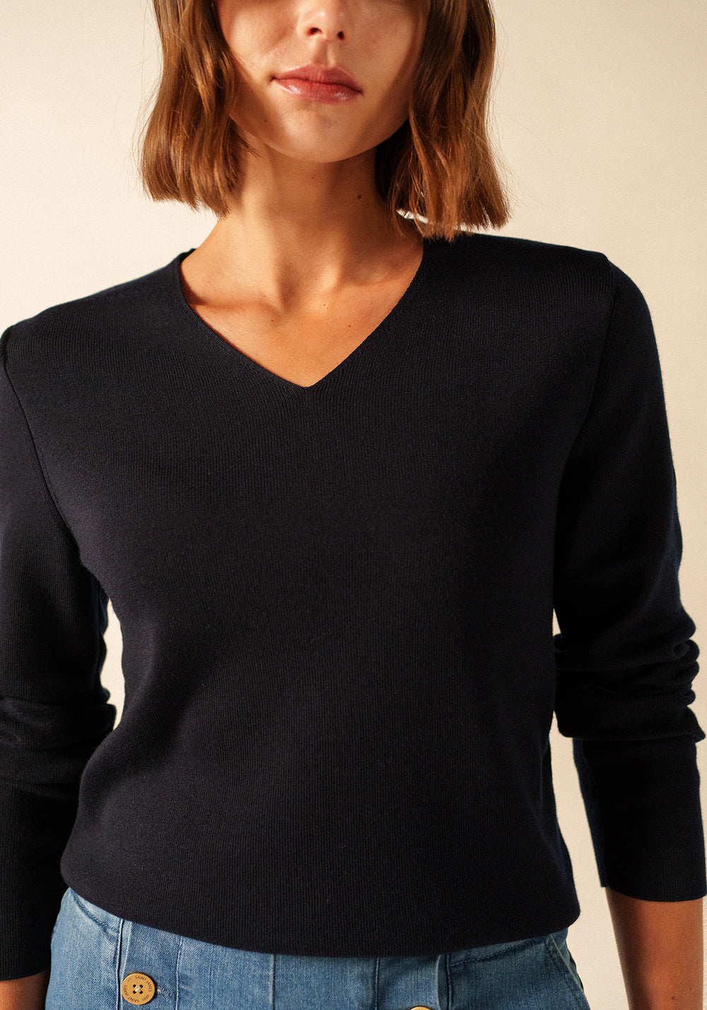 Bréhat jumper (NAVY)